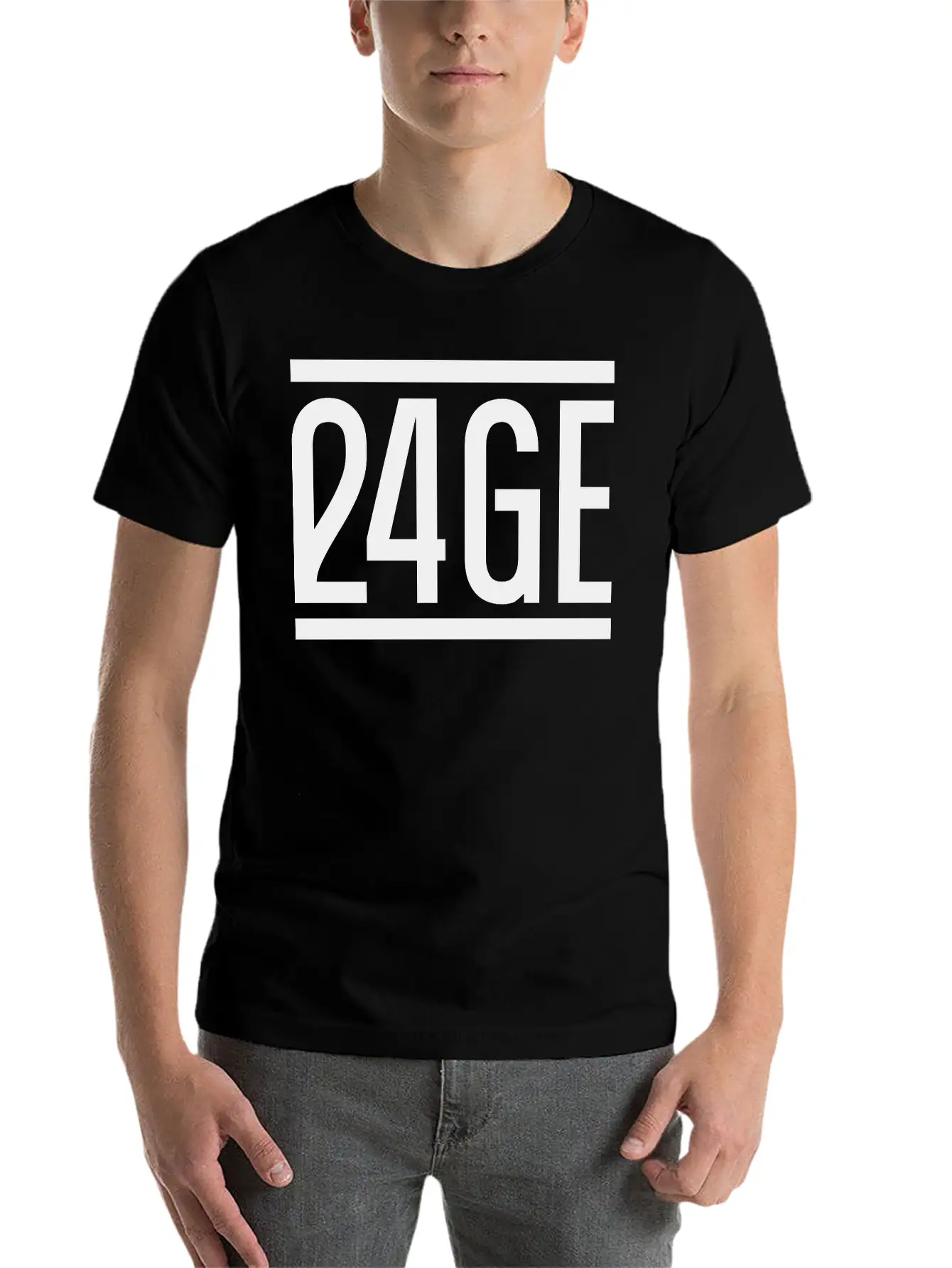 24_rage Unisex Casual T-Shirt – Clean Design For Daily Comfort