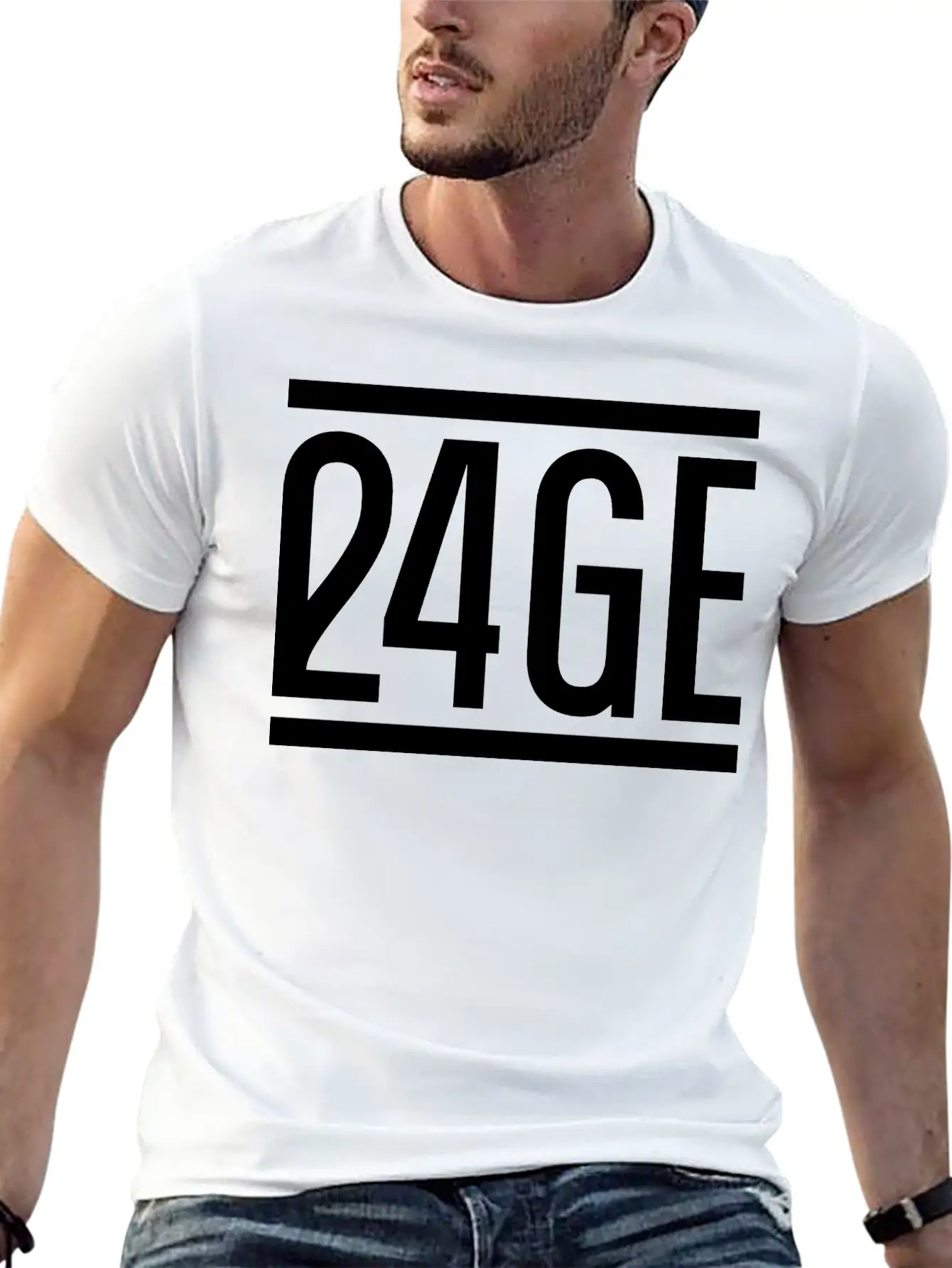 24_rage Unisex Casual T-Shirt – Clean Design For Daily Comfort