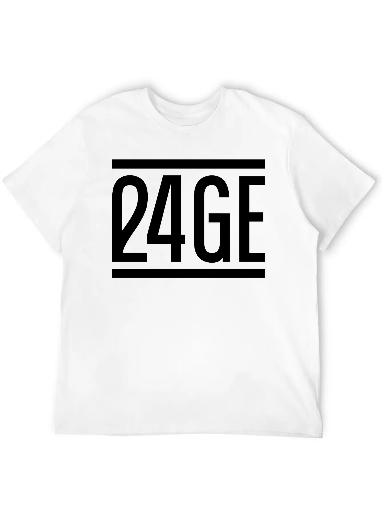 24_rage Unisex Casual T-Shirt – Clean Design For Daily Comfort