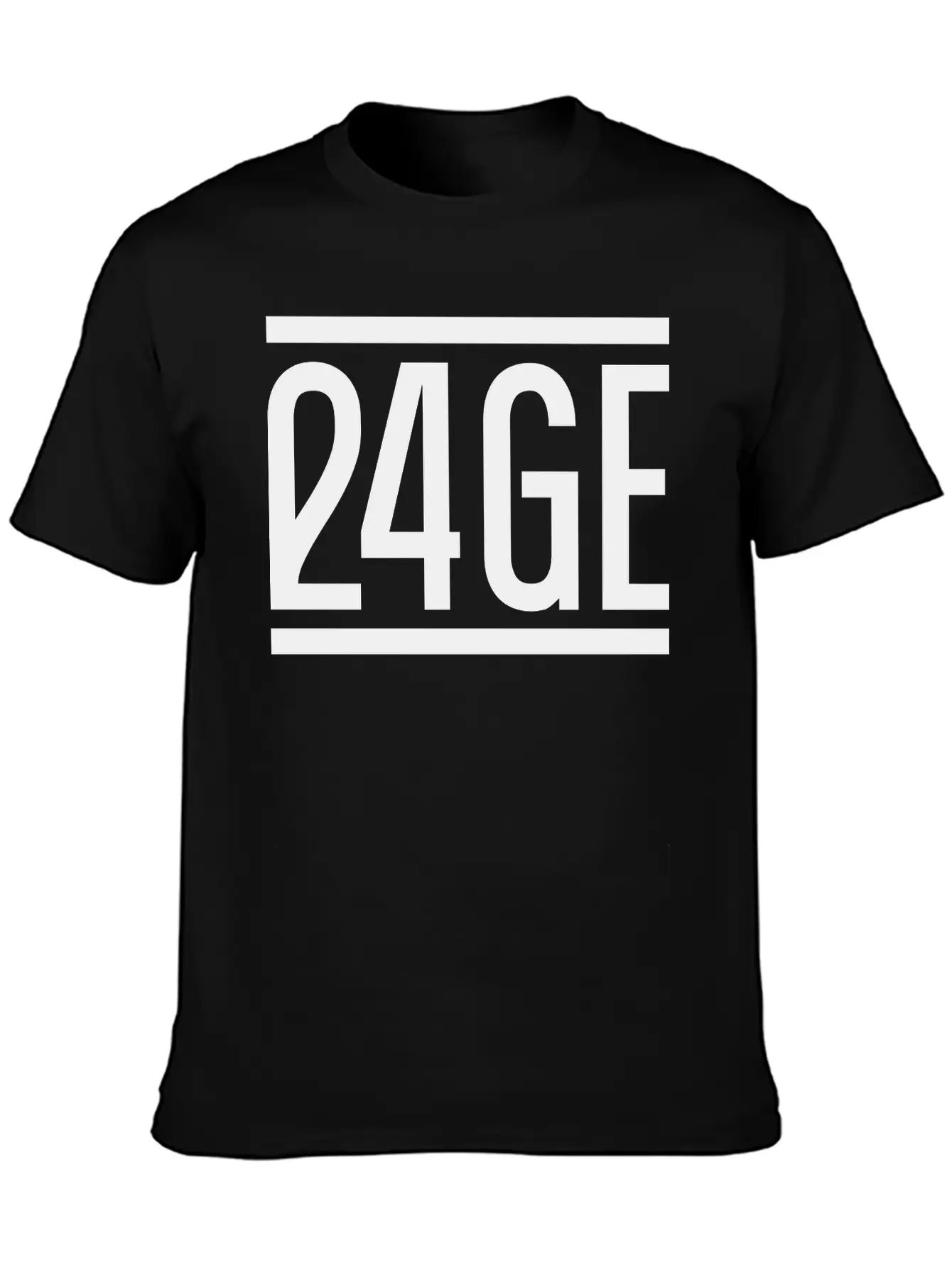24_rage Unisex Casual T-Shirt – Clean Design For Daily Comfort