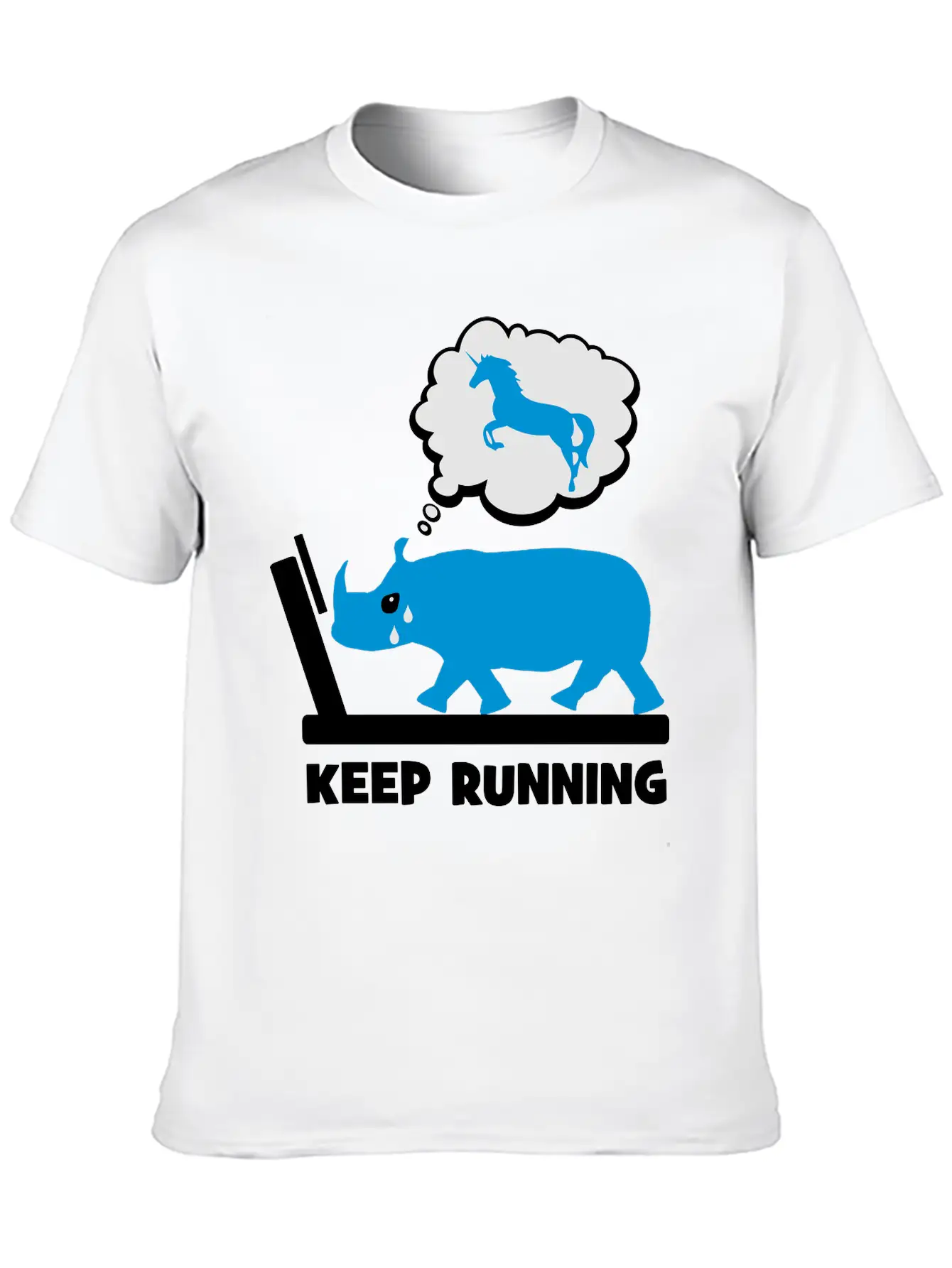 2541614 127849031 Keep Running Comfortable Minimalist Graphic Tee – Summer Style Essential
