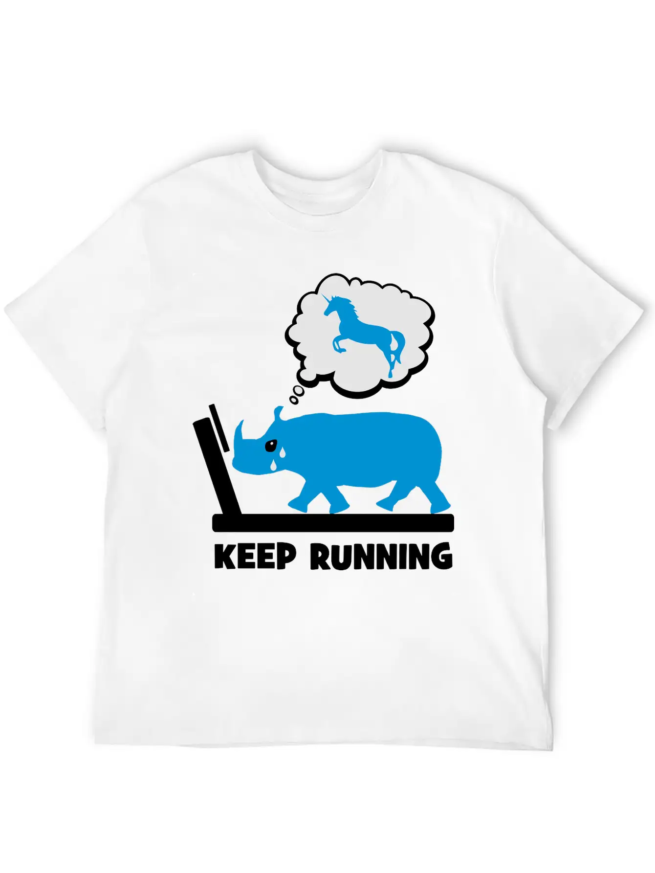 2541614 127849031 Keep Running Comfortable Minimalist Graphic Tee – Summer Style Essential