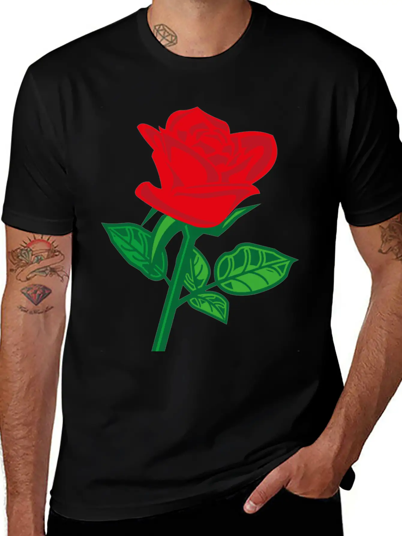 2541614 135369931 Rose Soft Cotton Short Sleeve Tee – Unisex Wardrobe Staple