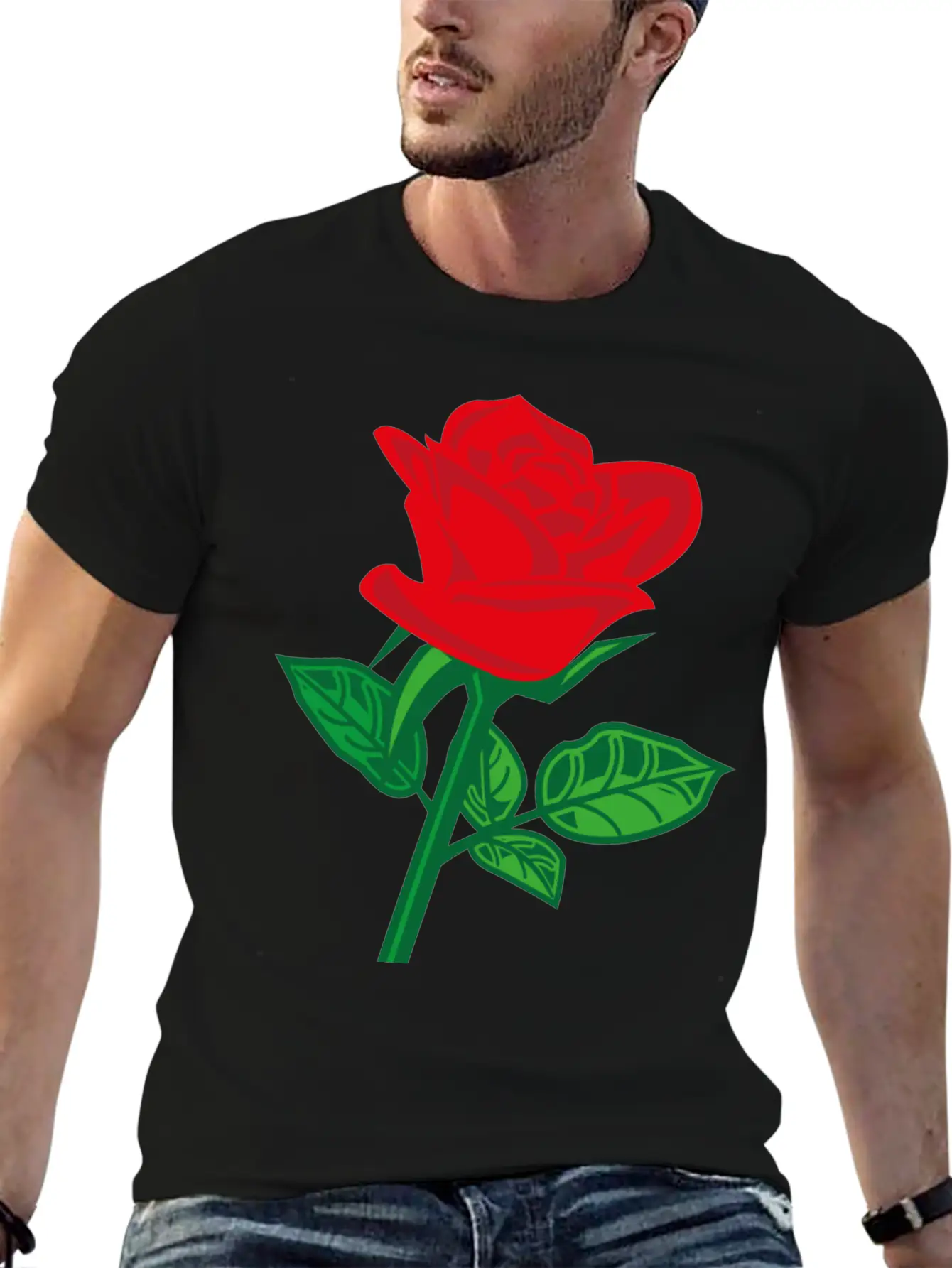 2541614 135369931 Rose Soft Cotton Short Sleeve Tee – Unisex Wardrobe Staple