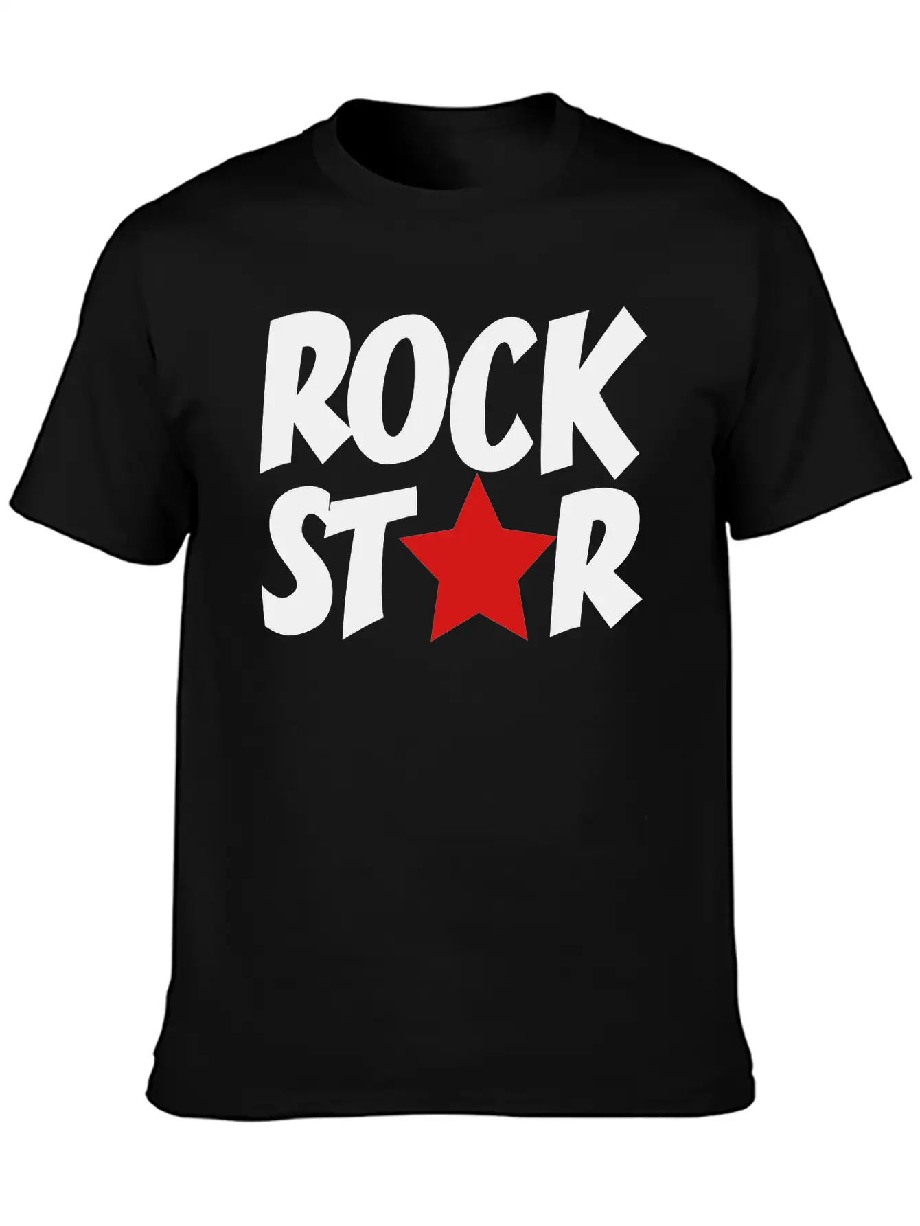 2541614 15347155 Rock Star Modern Fit Casual T-Shirt – Clean And Versatile Design