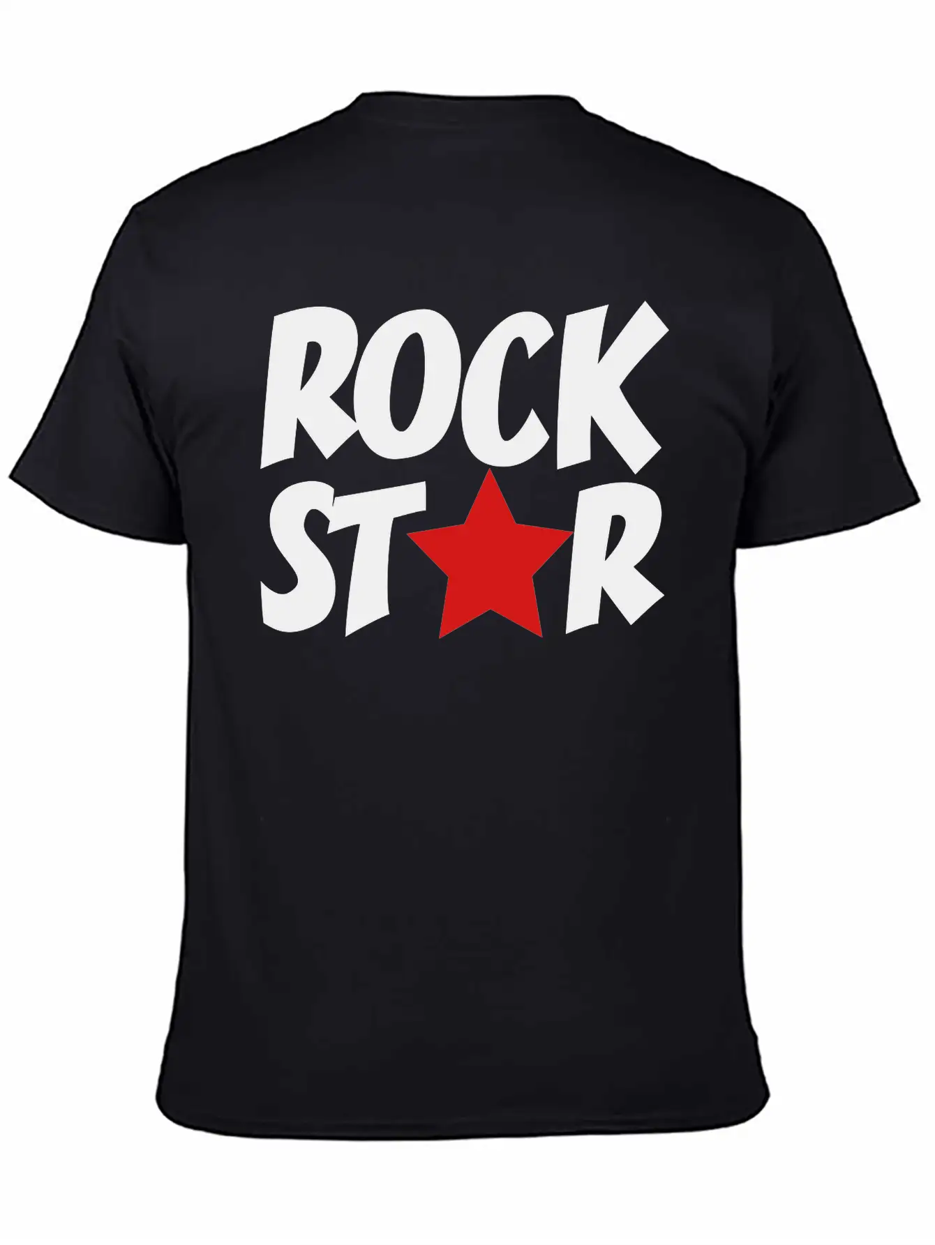 2541614 15347155 Rock Star Modern Fit Casual T-Shirt – Clean And Versatile Design