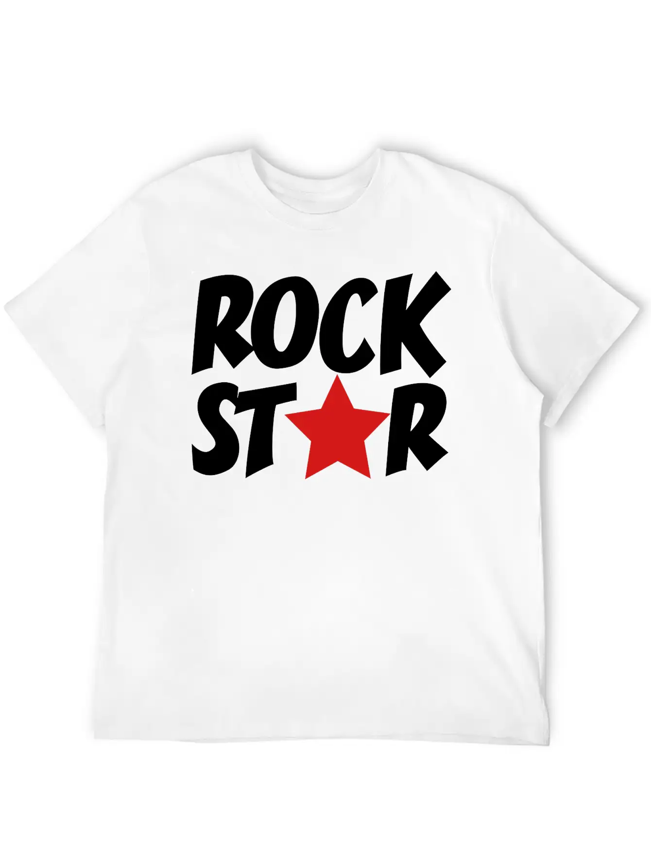 2541614 15347155 Rock Star Modern Fit Casual T-Shirt – Clean And Versatile Design