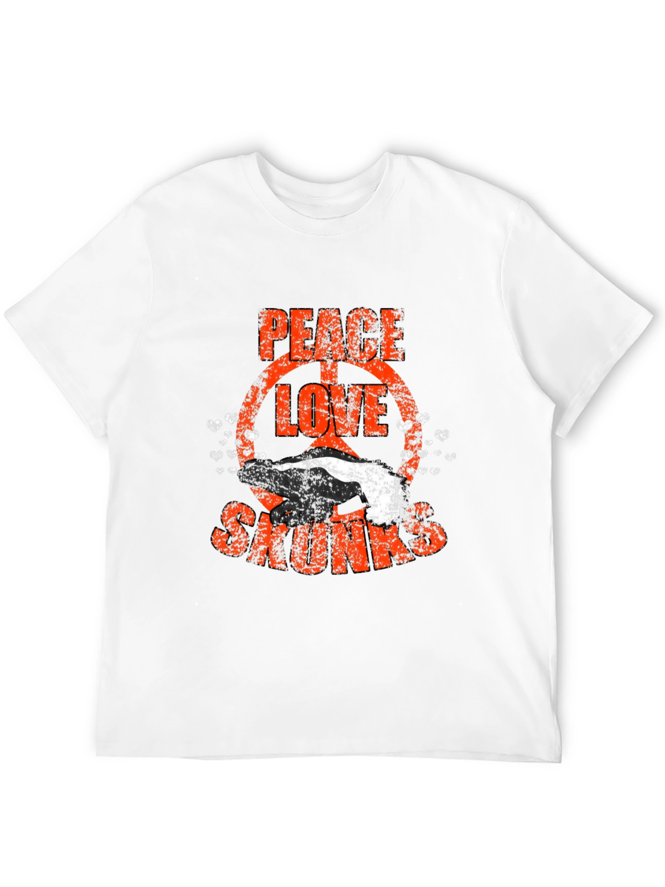 Peace Love Skunks Graphic Tee