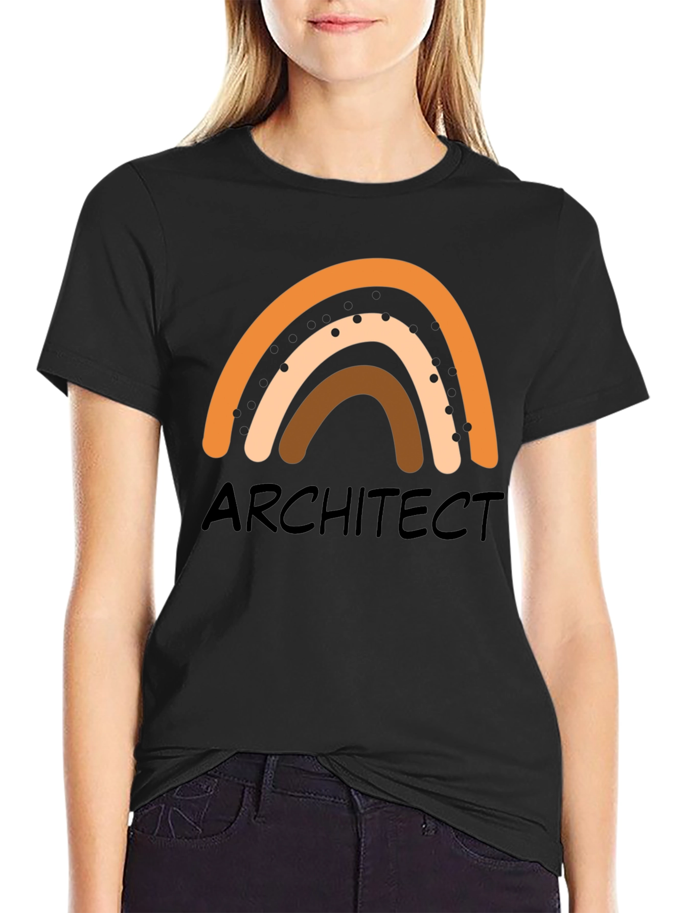 Architect Rainbow Graphic T-Shirt - Unisex Crew Neck