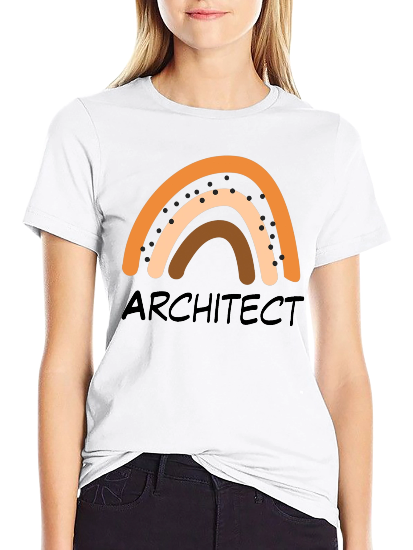Architect Rainbow Graphic T-Shirt - Unisex Crew Neck