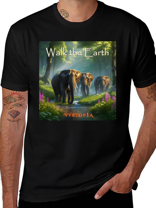 Walk the Earth Graphic Tee - Nature Lovers Shirt