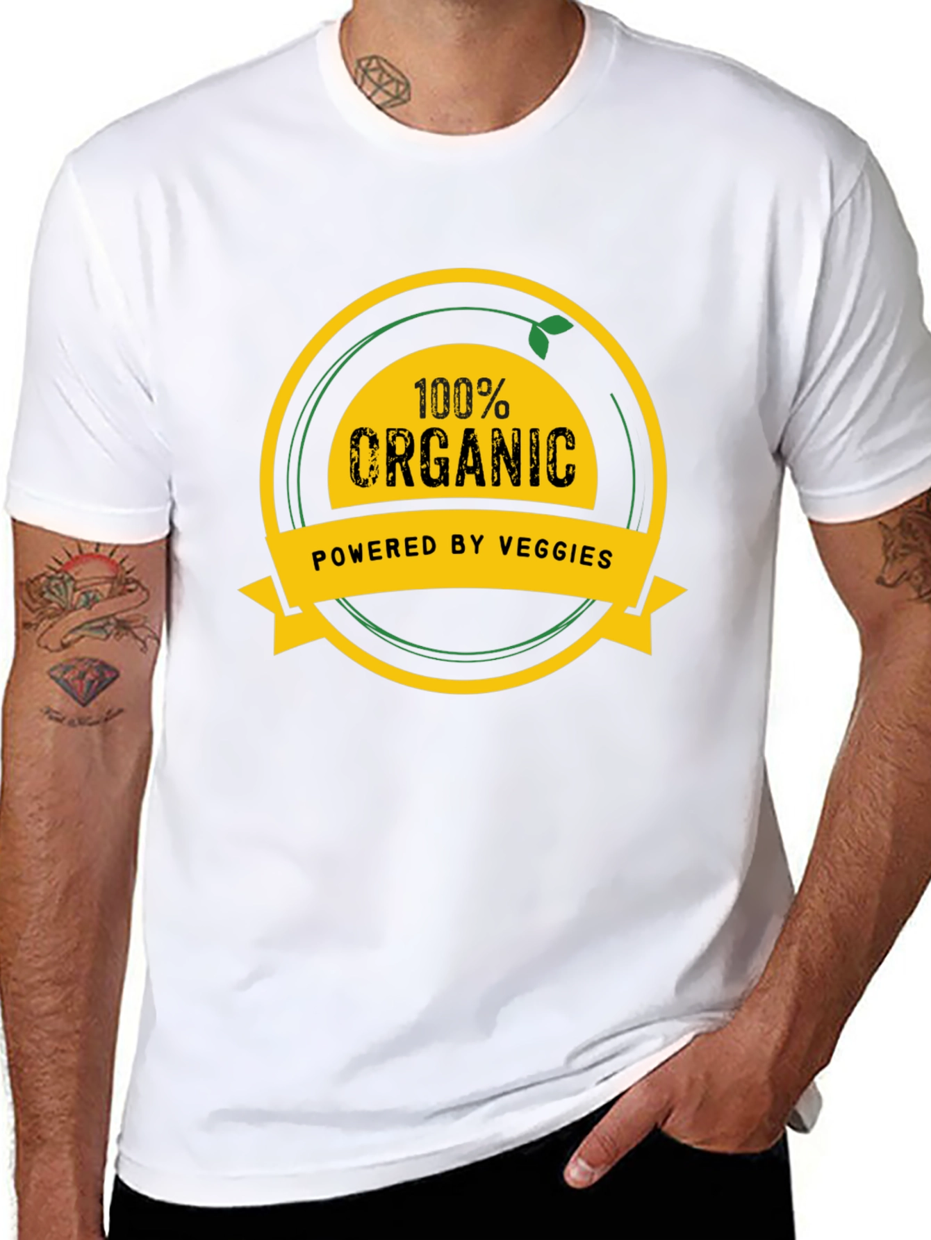 100% Organic Veggie Powered T-Shirt