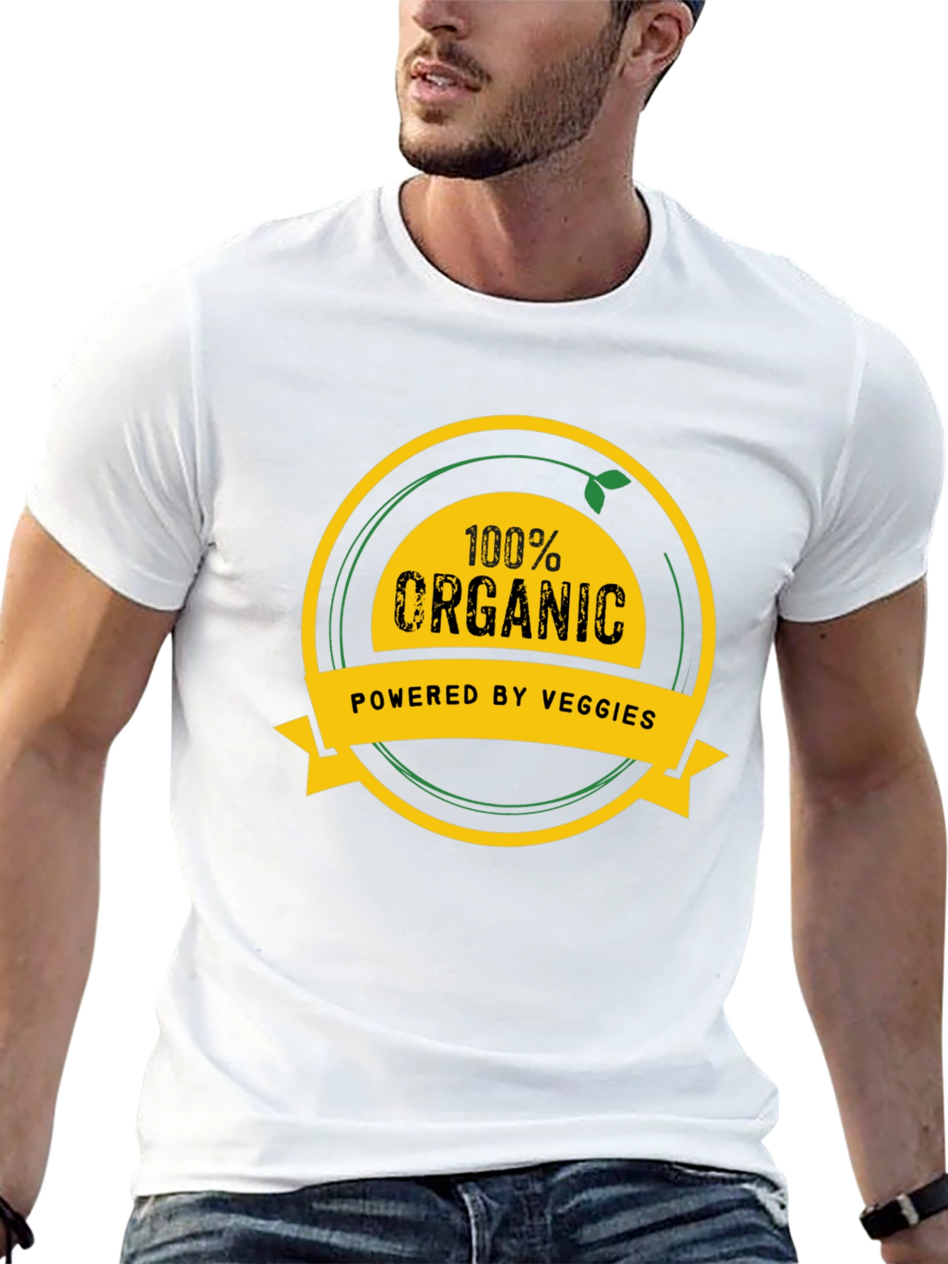 100% Organic Veggie Powered T-Shirt