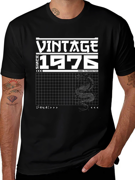 Vintage 1976 Graphic T-Shirt - Aged to Perfection