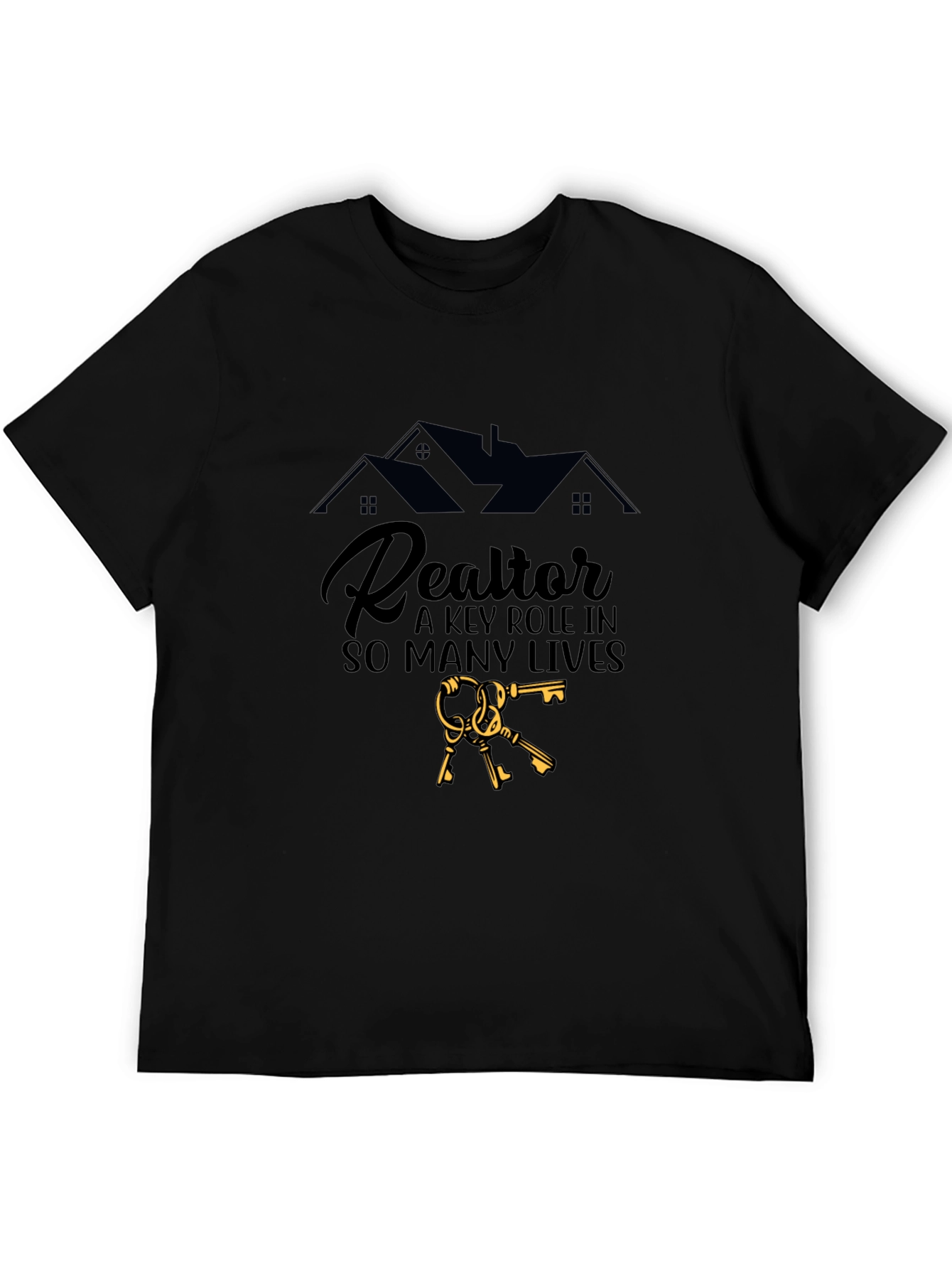 Realtor Key Role T-Shirt | House Keys Tee