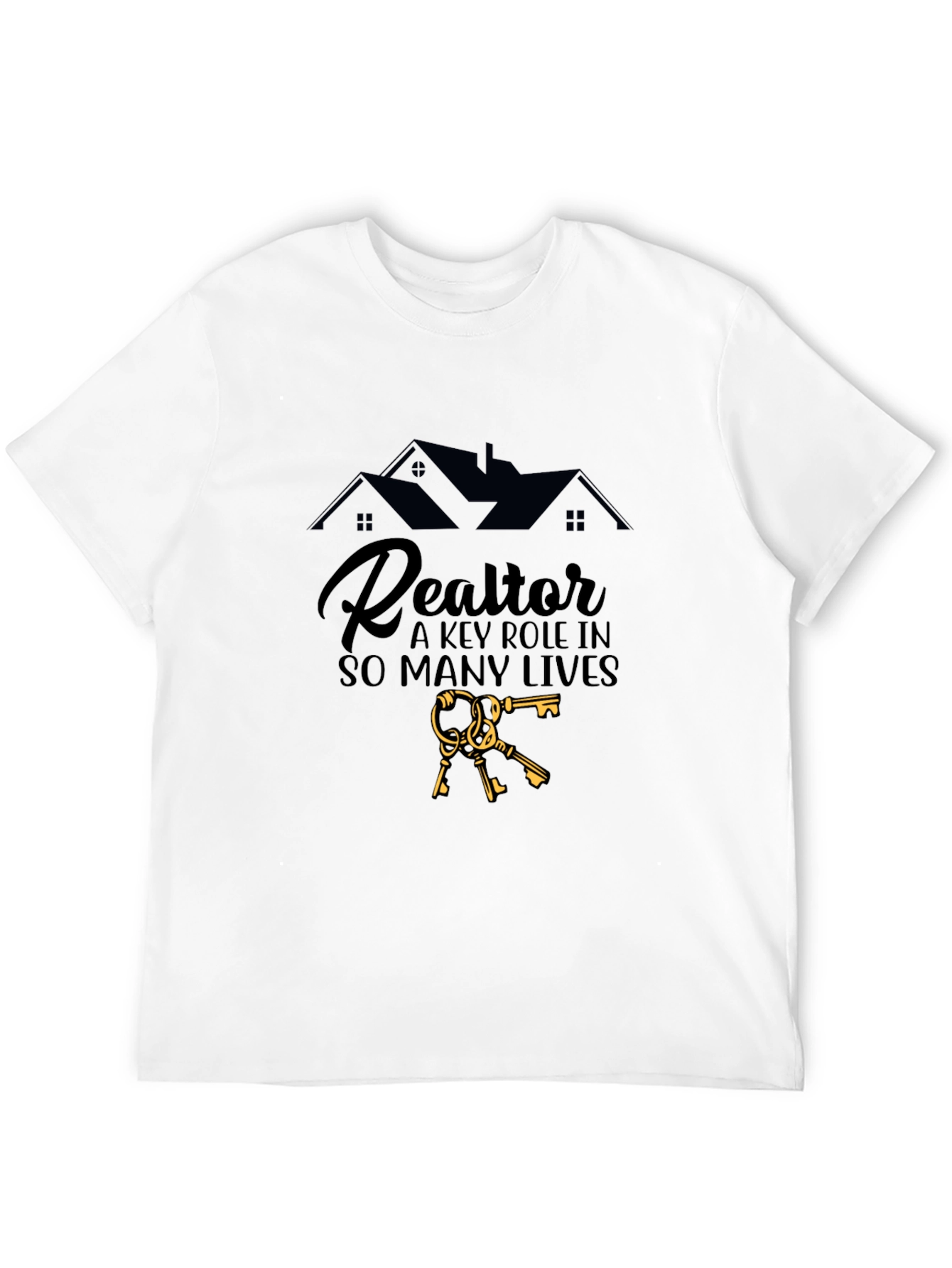 Realtor Key Role T-Shirt | House Keys Tee