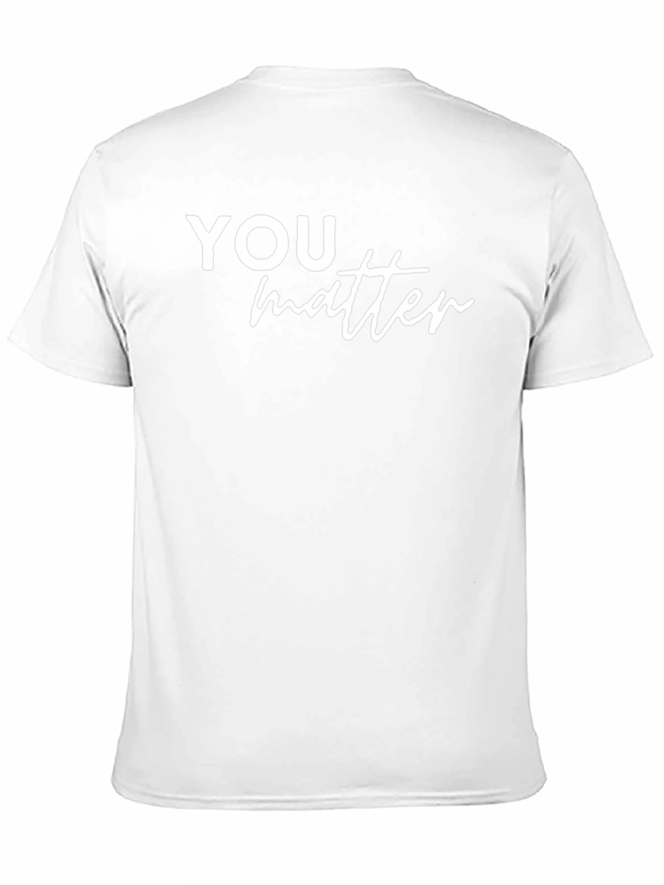 You Matter Graphic Tee - Soft Cotton Comfort