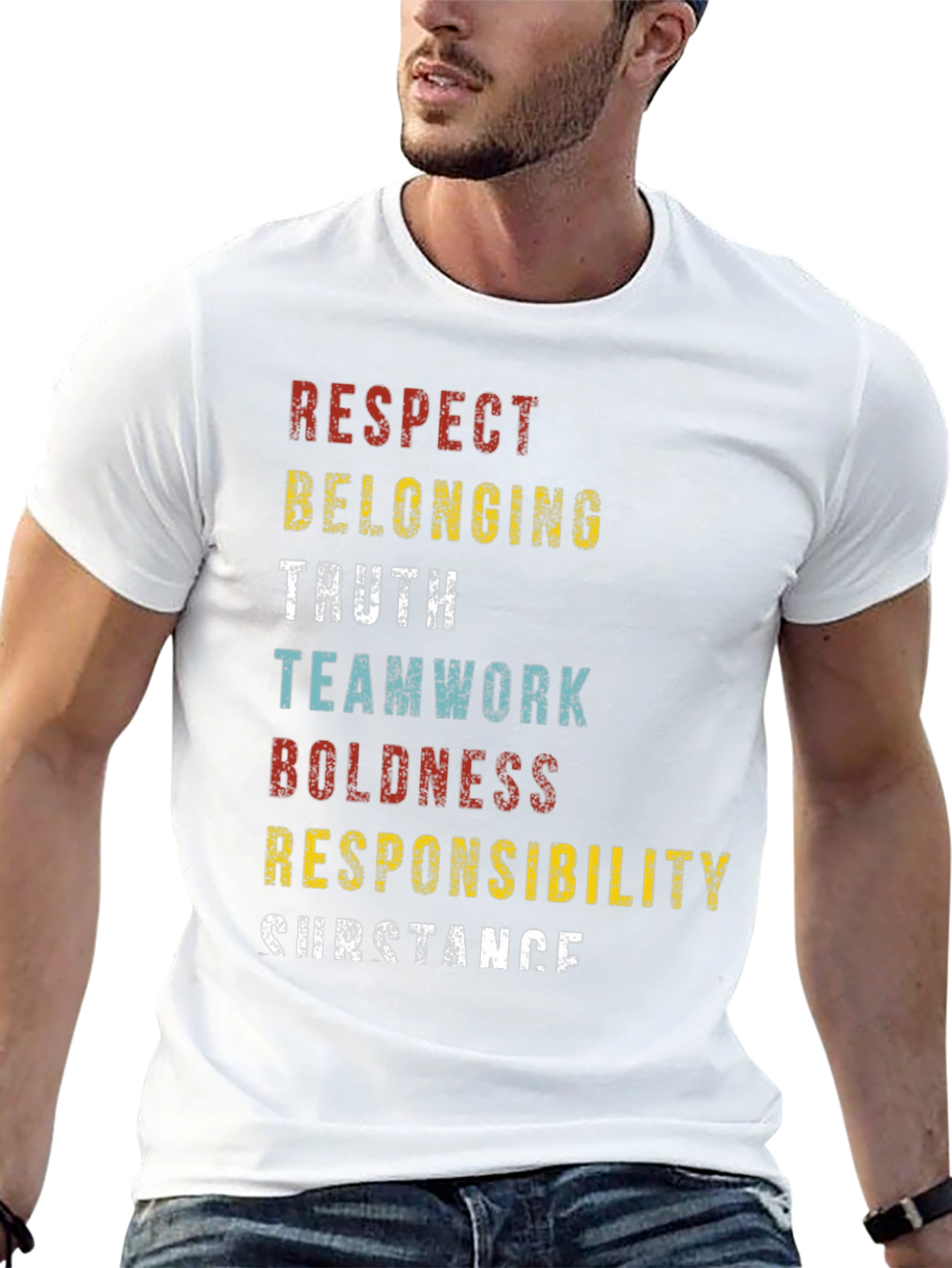 Respect Values Graphic T-Shirt