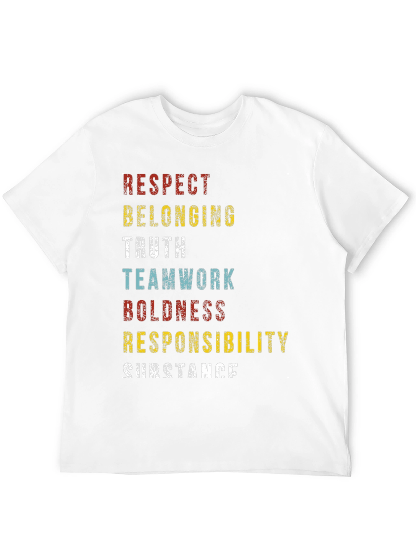 Respect Values Graphic T-Shirt