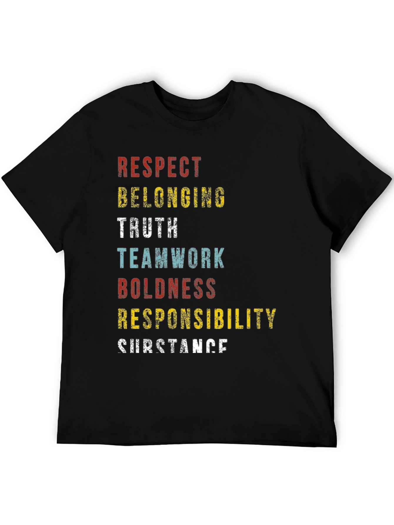 Respect Values Graphic T-Shirt