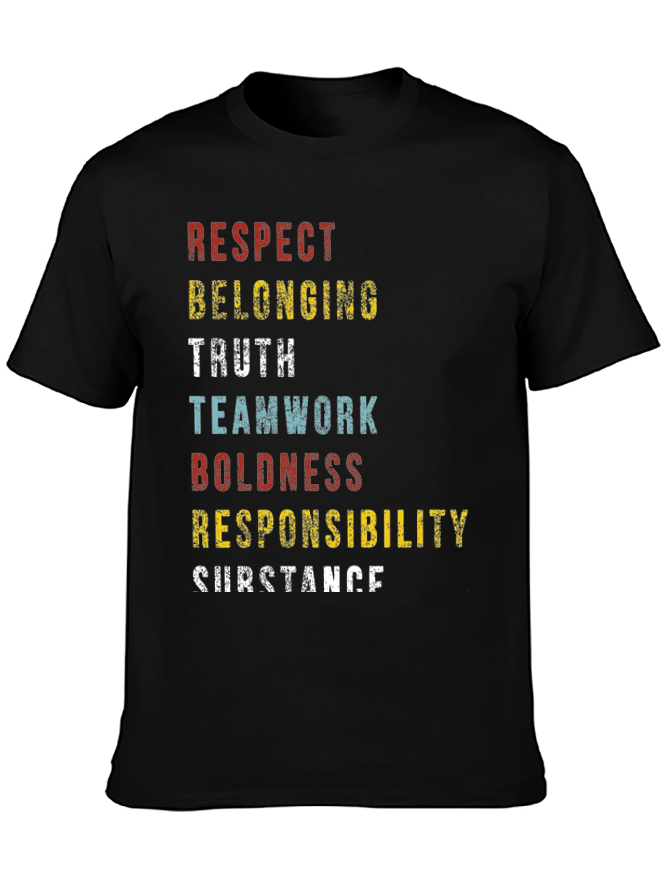 Respect Values Graphic T-Shirt