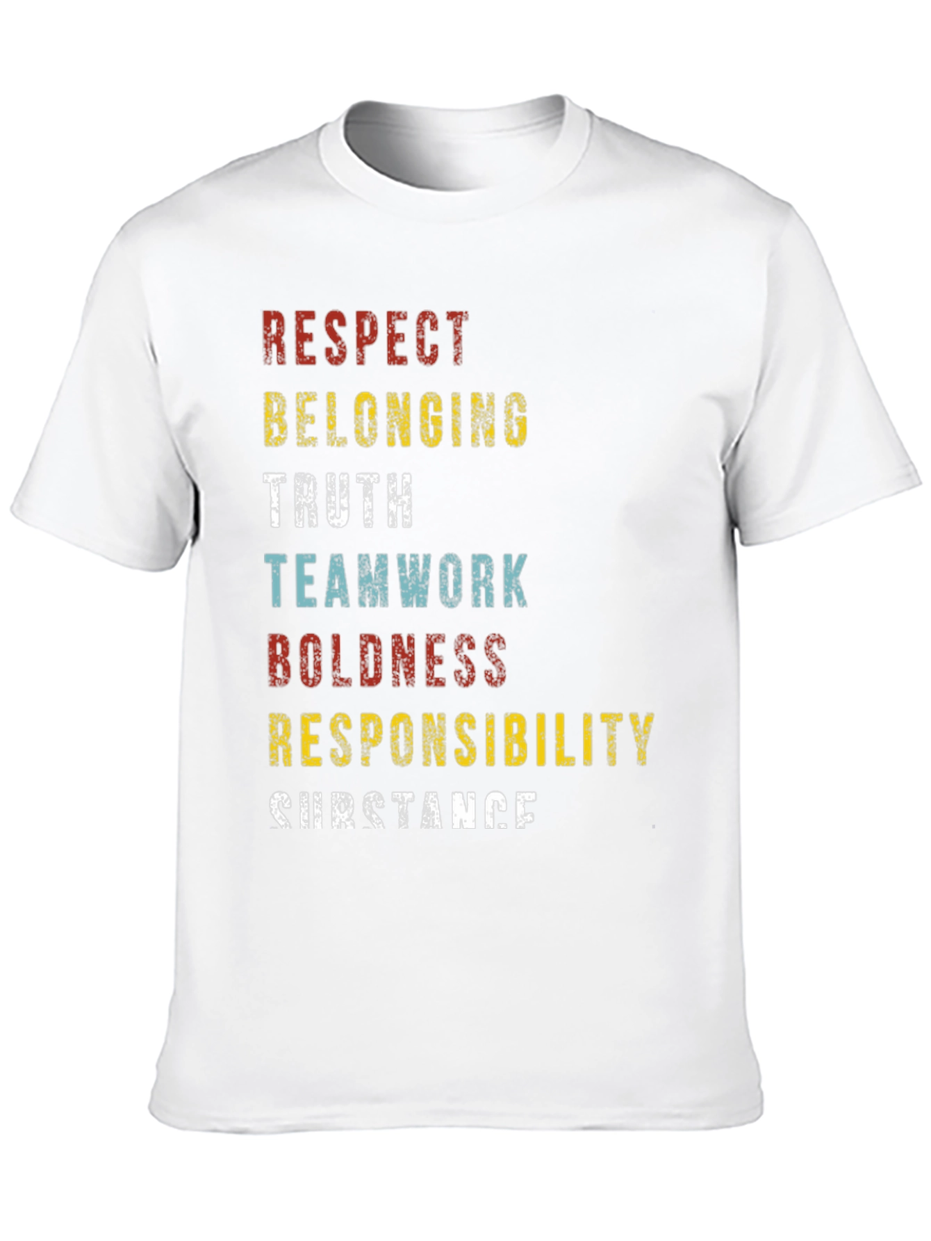 Respect Values Graphic T-Shirt