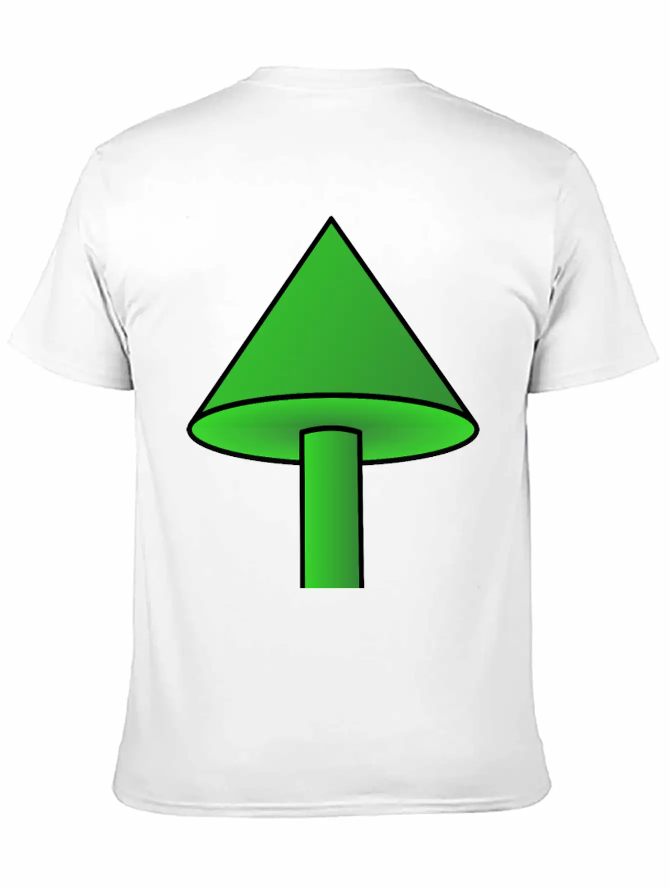 3d Arrow Up Lightweight Cotton T-Shirt – Daily Comfort Graphic Shirt
