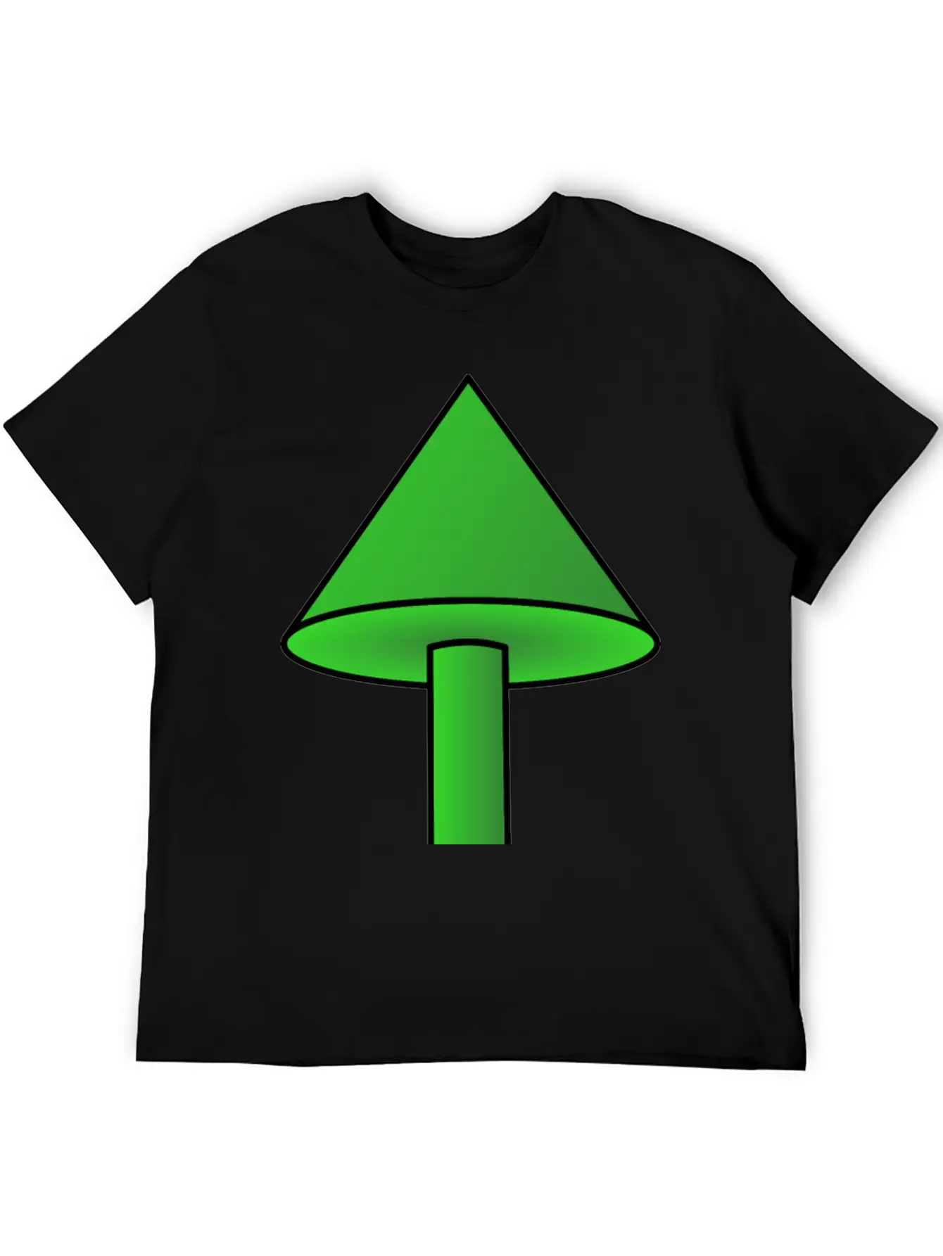 3d Arrow Up Lightweight Cotton T-Shirt – Daily Comfort Graphic Shirt