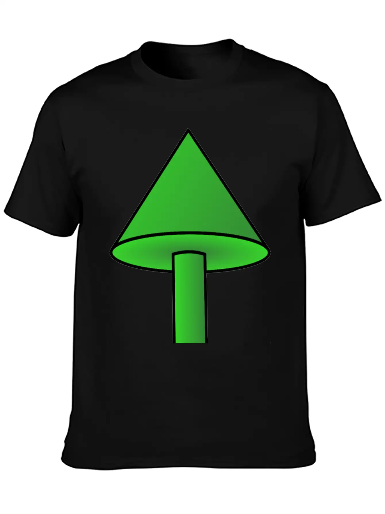3d Arrow Up Lightweight Cotton T-Shirt – Daily Comfort Graphic Shirt