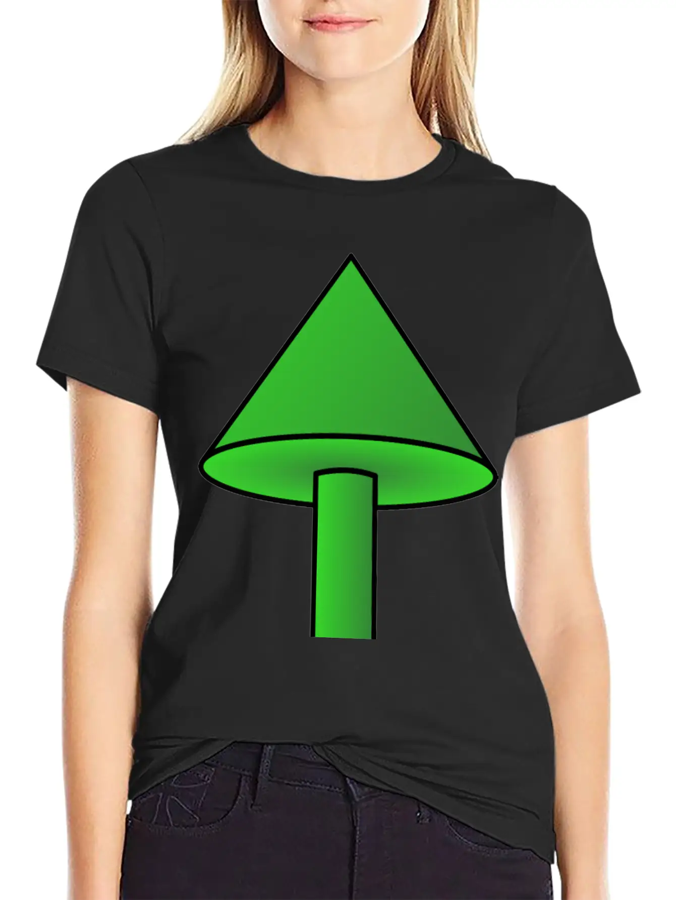 3d Arrow Up Lightweight Cotton T-Shirt – Daily Comfort Graphic Shirt