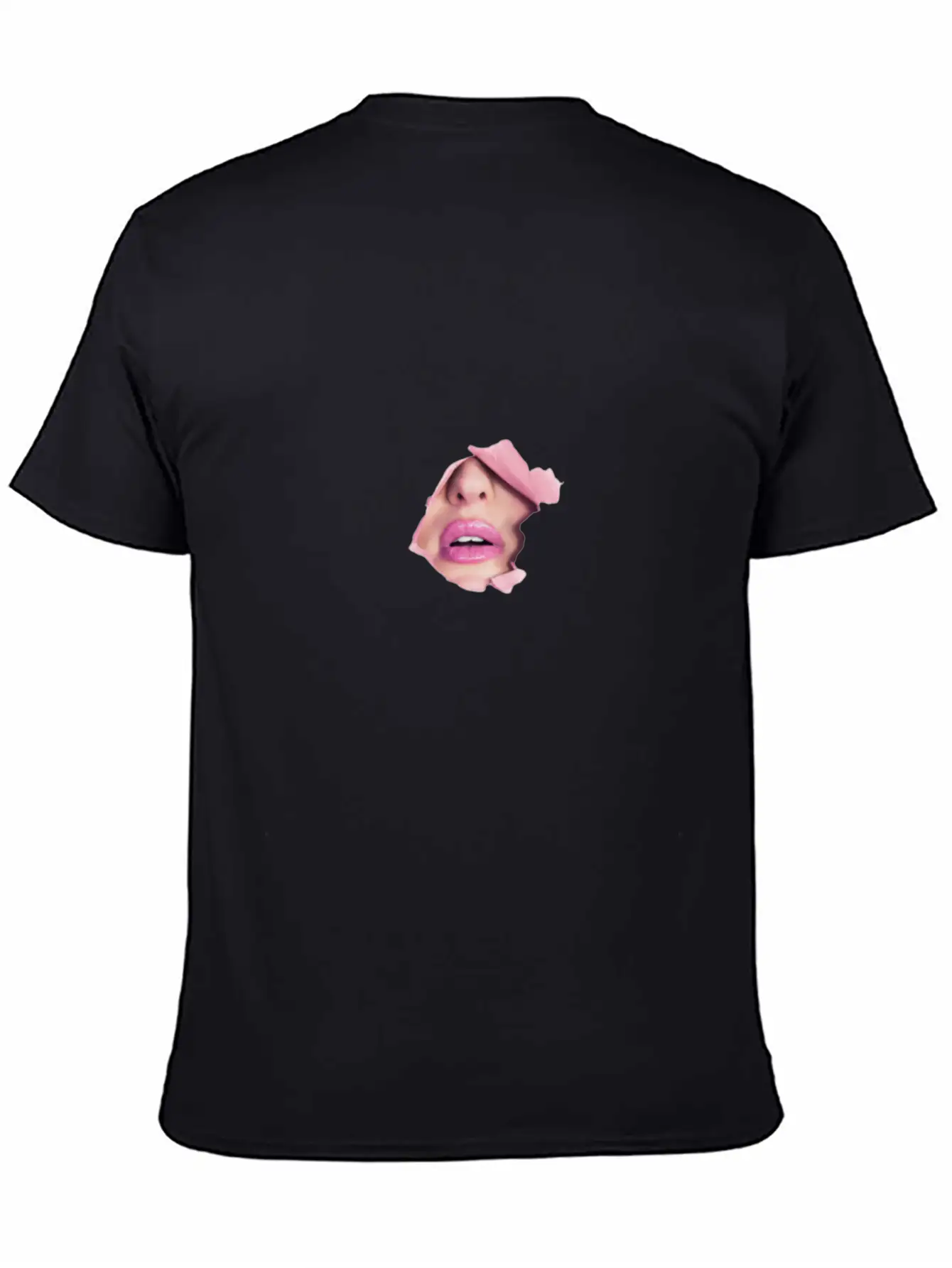 3d Lip Designs Classic Fit Graphic Tee For Daily Comfort – Unisex Cotton Shirt