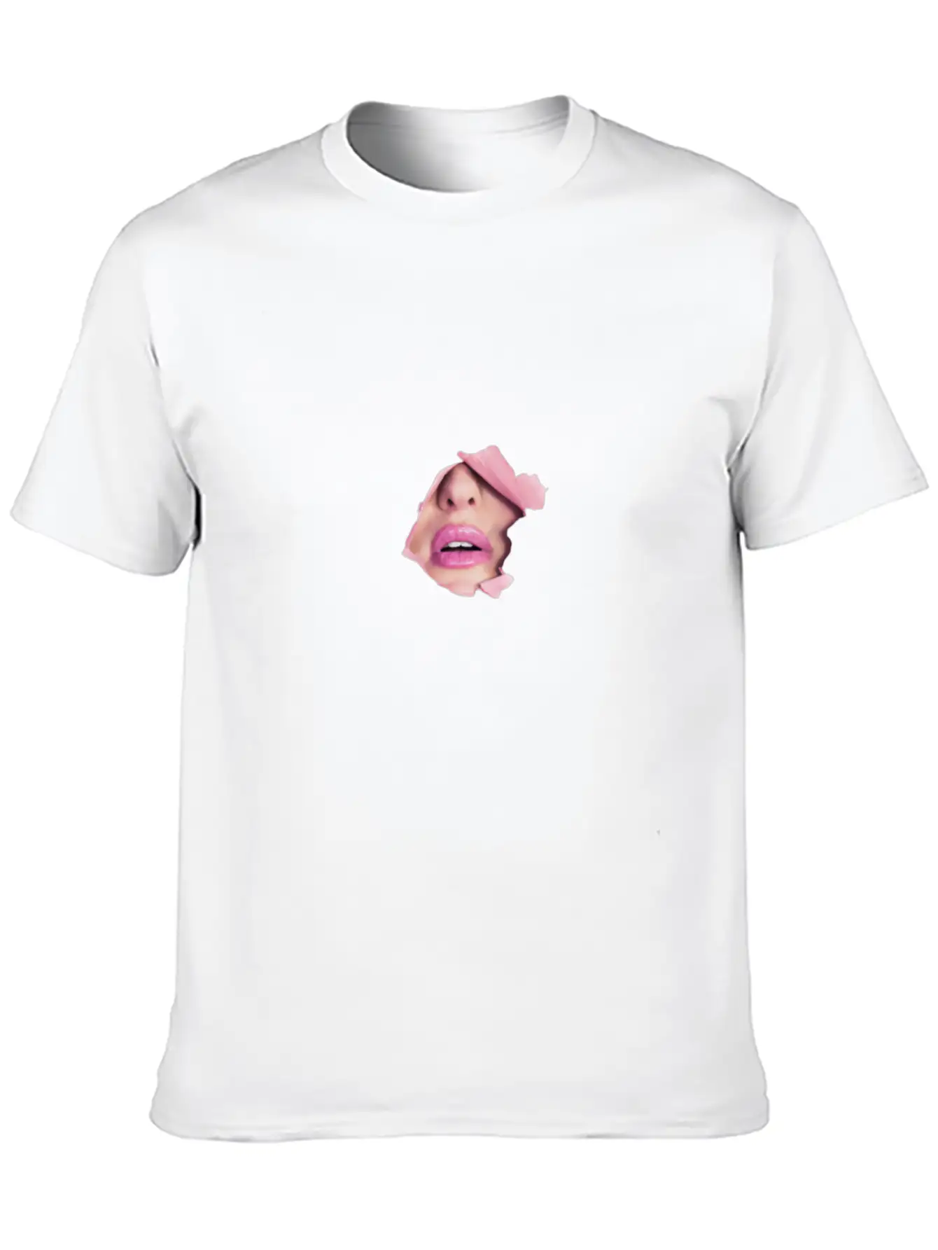 3d Lip Designs Classic Fit Graphic Tee For Daily Comfort – Unisex Cotton Shirt