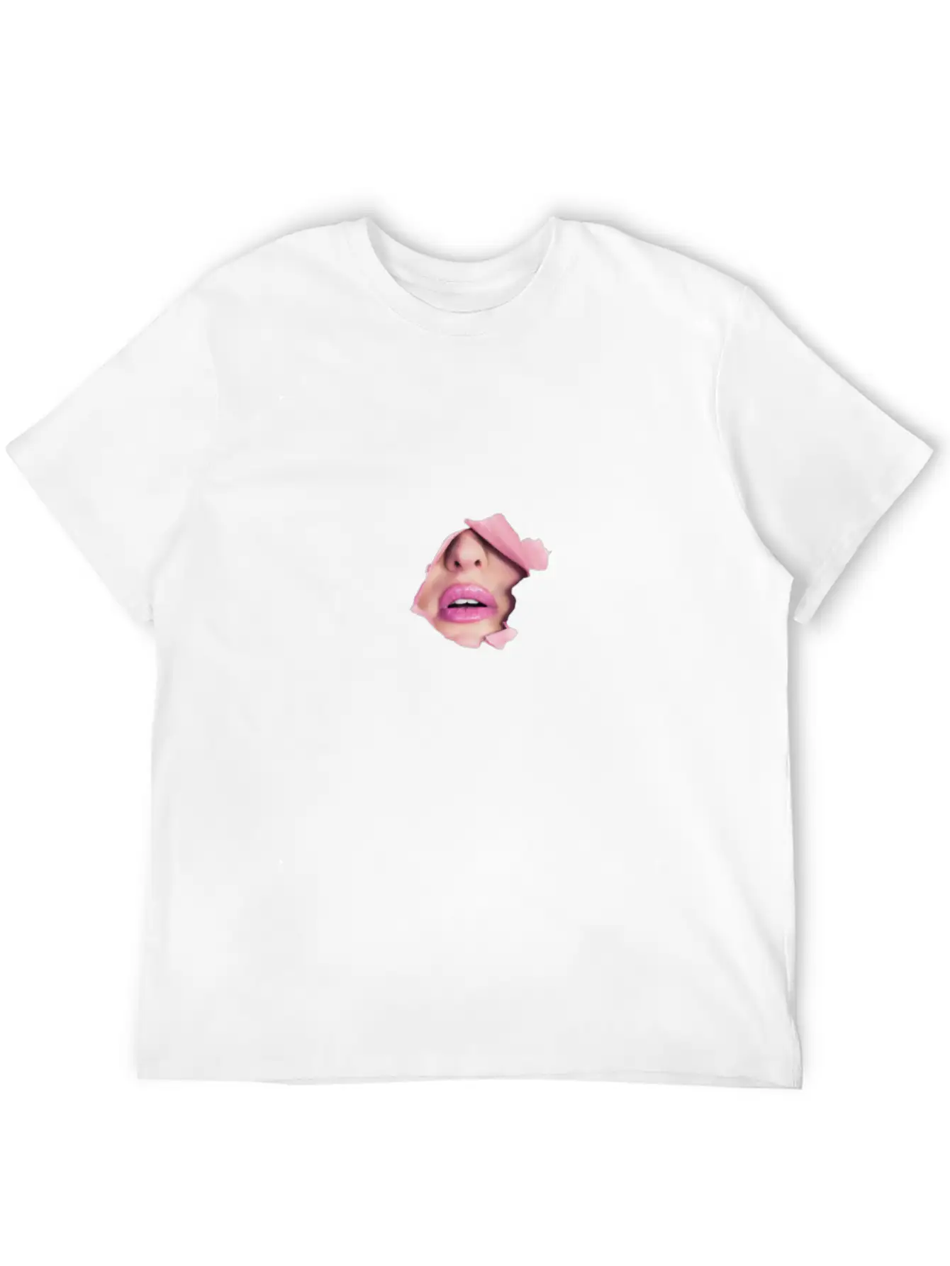 3d Lip Designs Classic Fit Graphic Tee For Daily Comfort – Unisex Cotton Shirt