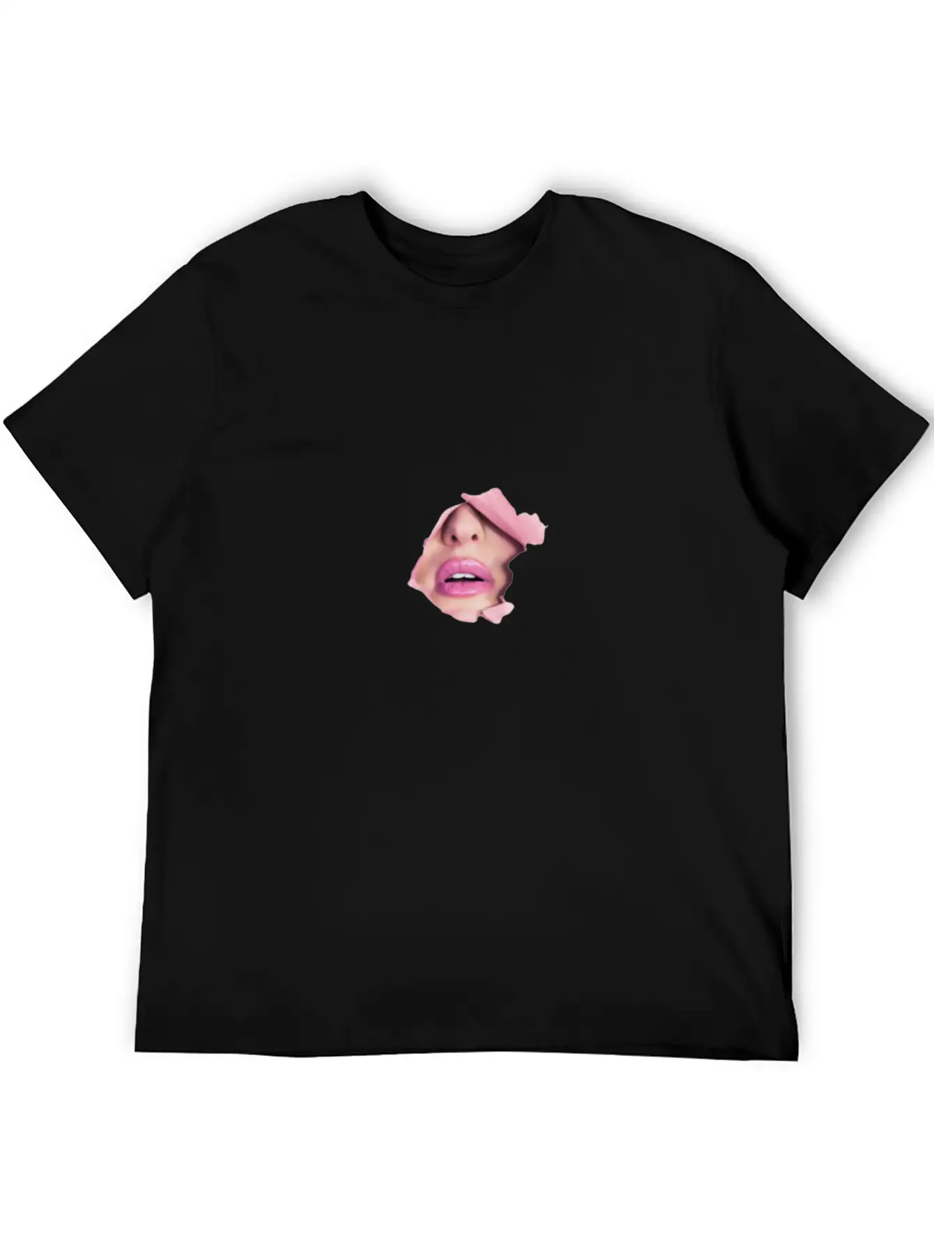 3d Lip Designs Classic Fit Graphic Tee For Daily Comfort – Unisex Cotton Shirt