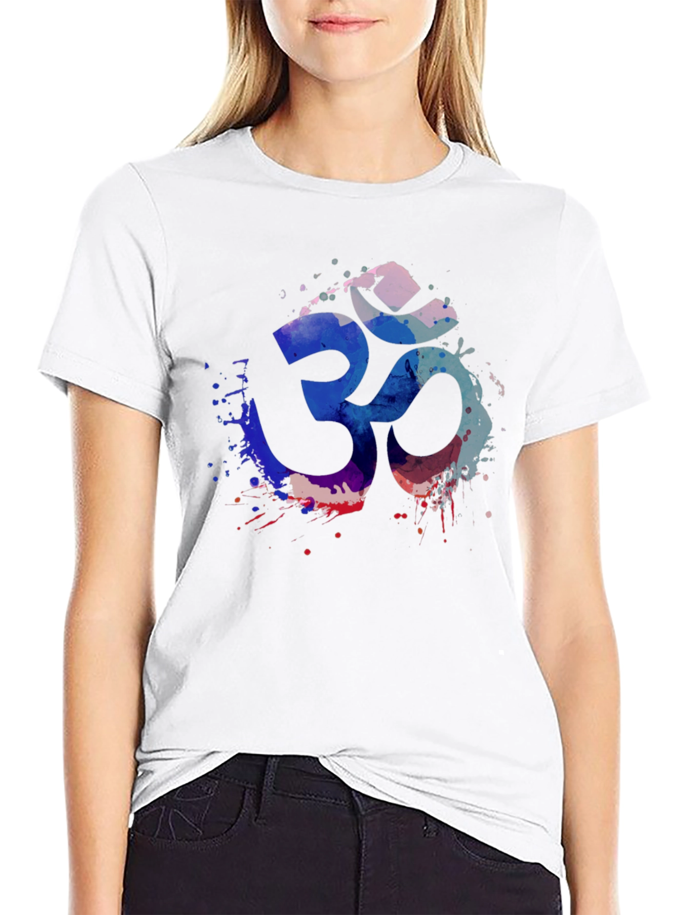 Om Symbol T-Shirt - Black Unique Design