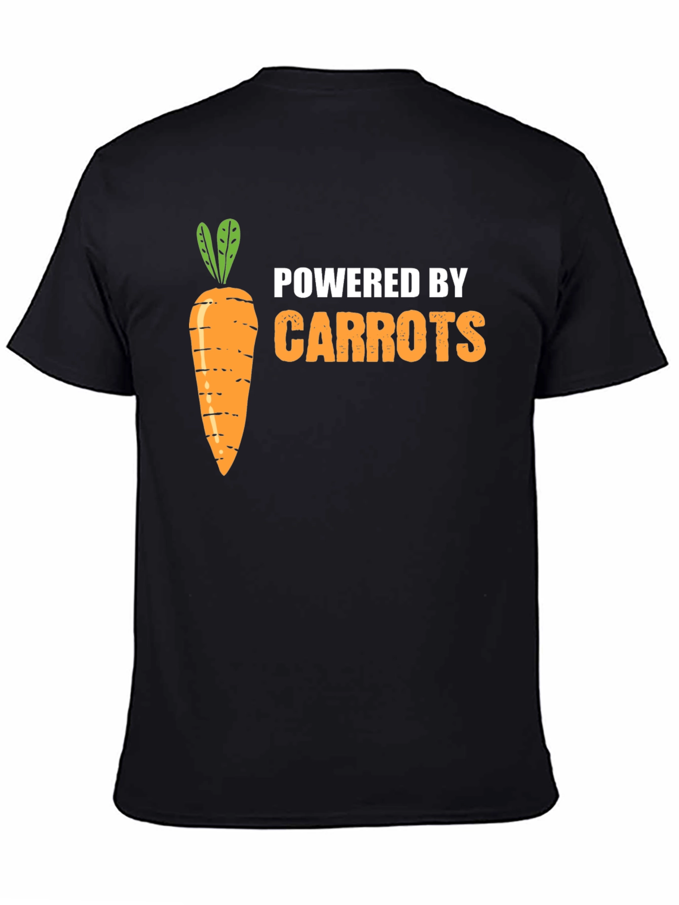 Powered By Carrots Graphic T-Shirt
