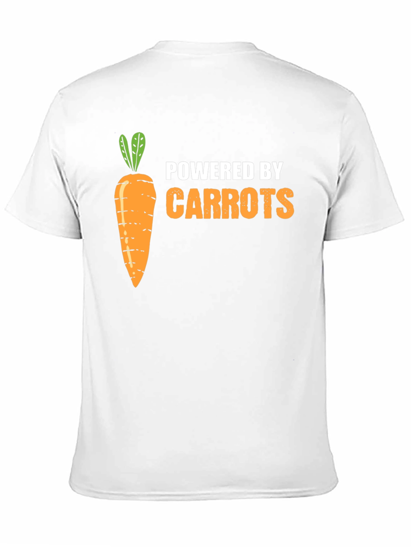 Powered By Carrots Graphic T-Shirt