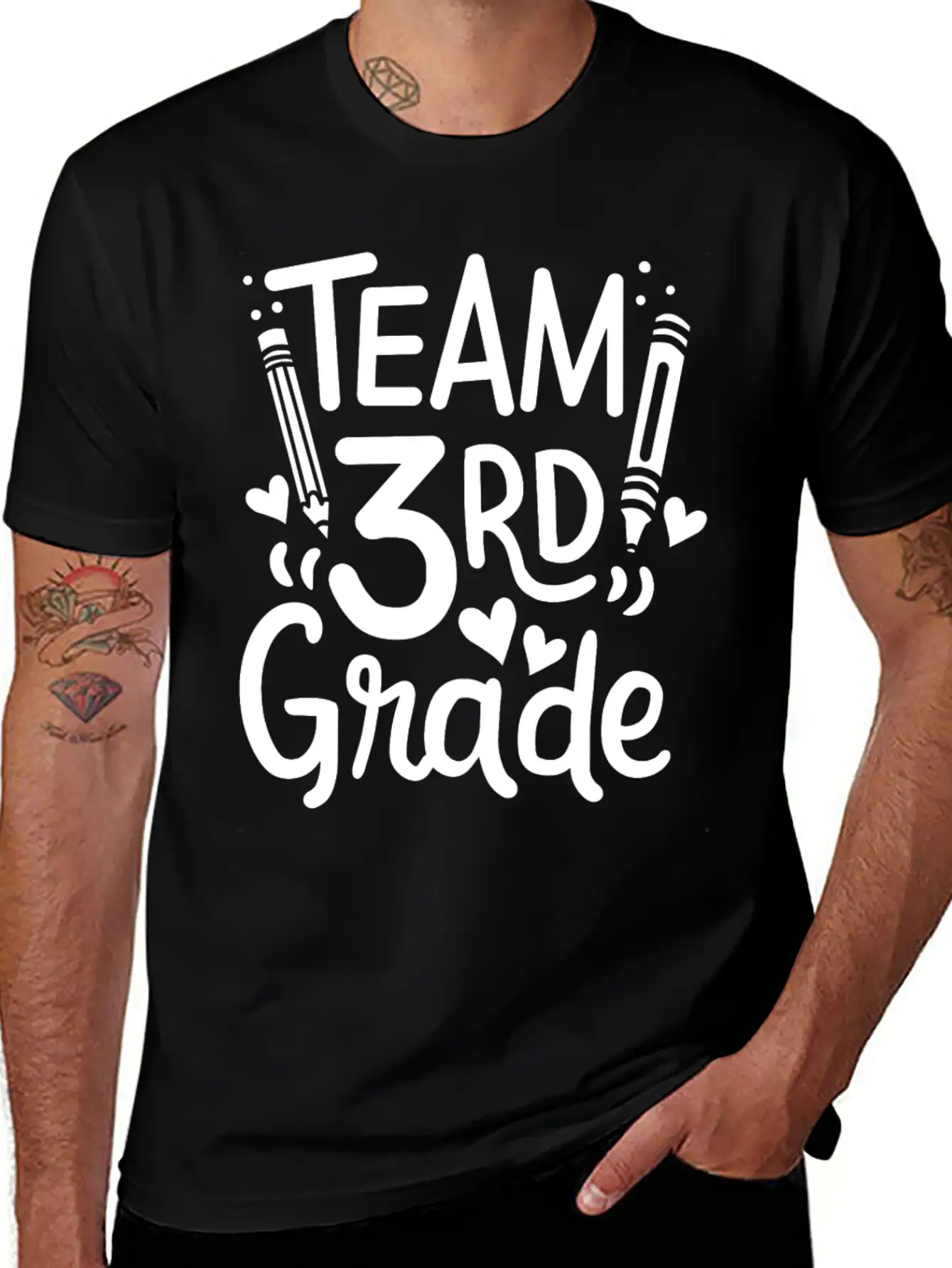 3rd Grade Teacher Basic Graphic T-Shirt – Daily Comfort In Soft Cotton