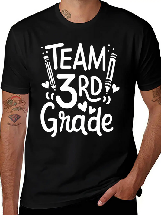 3rd Grade Teacher Basic Graphic T-Shirt – Daily Comfort In Soft Cotton