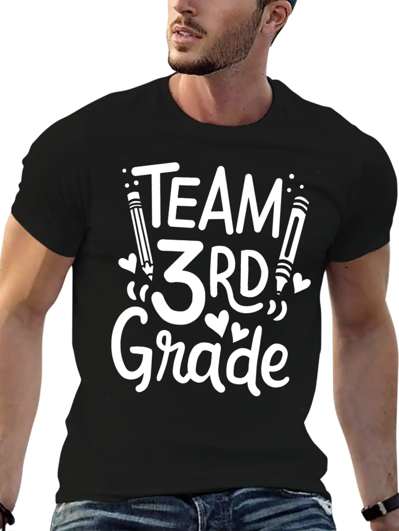 3rd Grade Teacher Basic Graphic T-Shirt – Daily Comfort In Soft Cotton