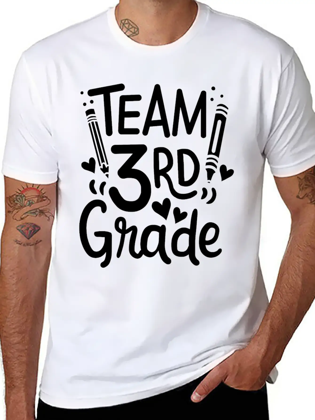 3rd Grade Teacher Basic Graphic T-Shirt – Daily Comfort In Soft Cotton