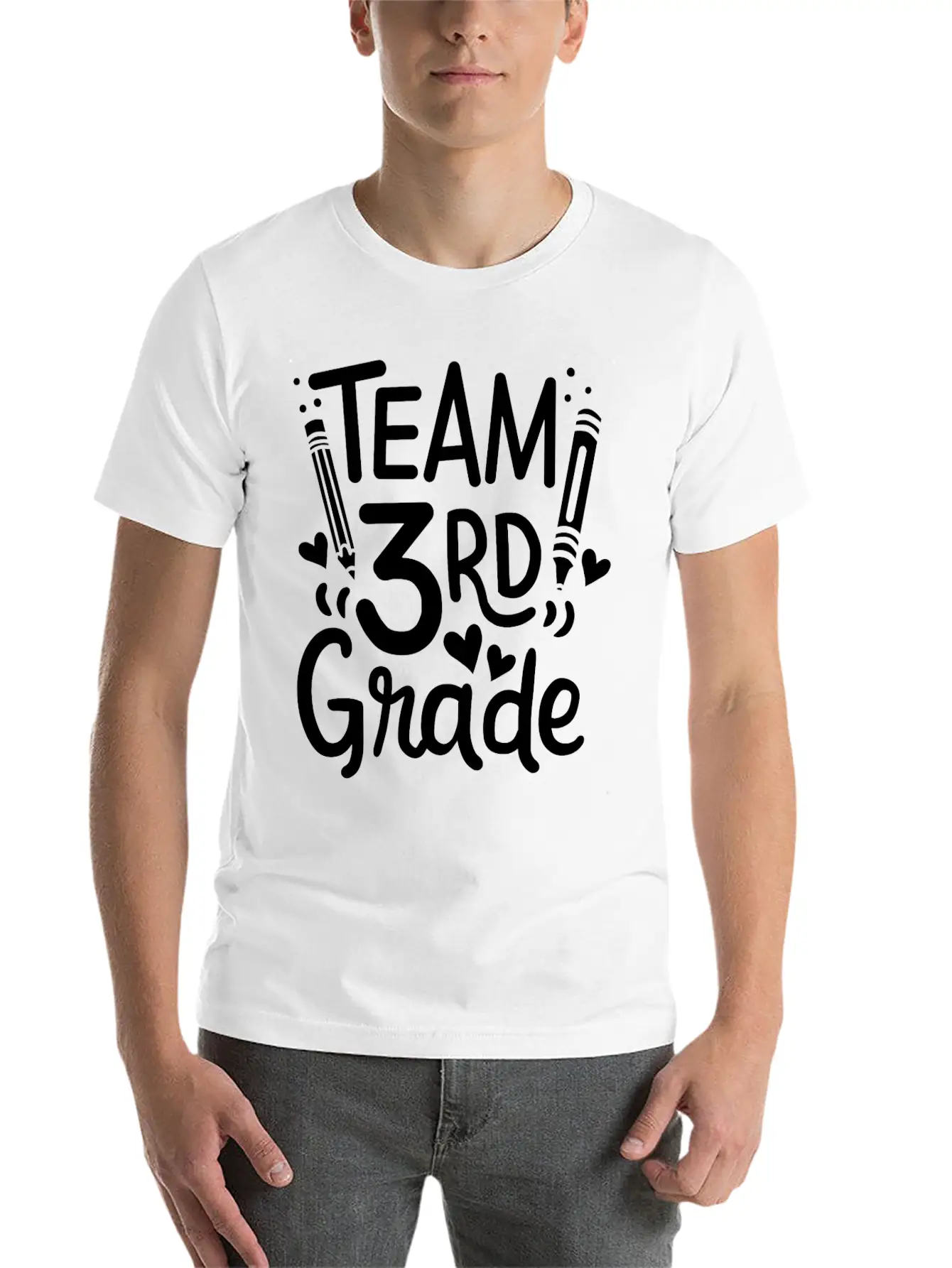 3rd Grade Teacher Basic Graphic T-Shirt – Daily Comfort In Soft Cotton