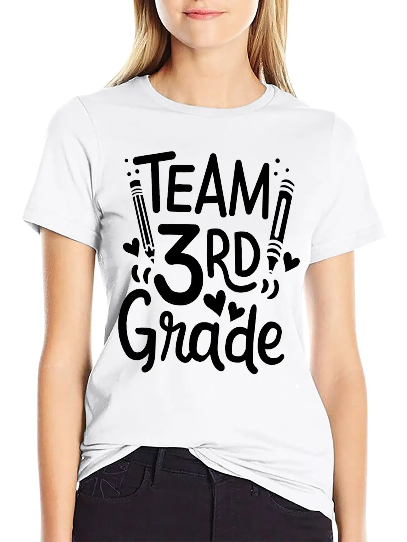 3rd Grade Teacher Basic Graphic T-Shirt – Daily Comfort In Soft Cotton