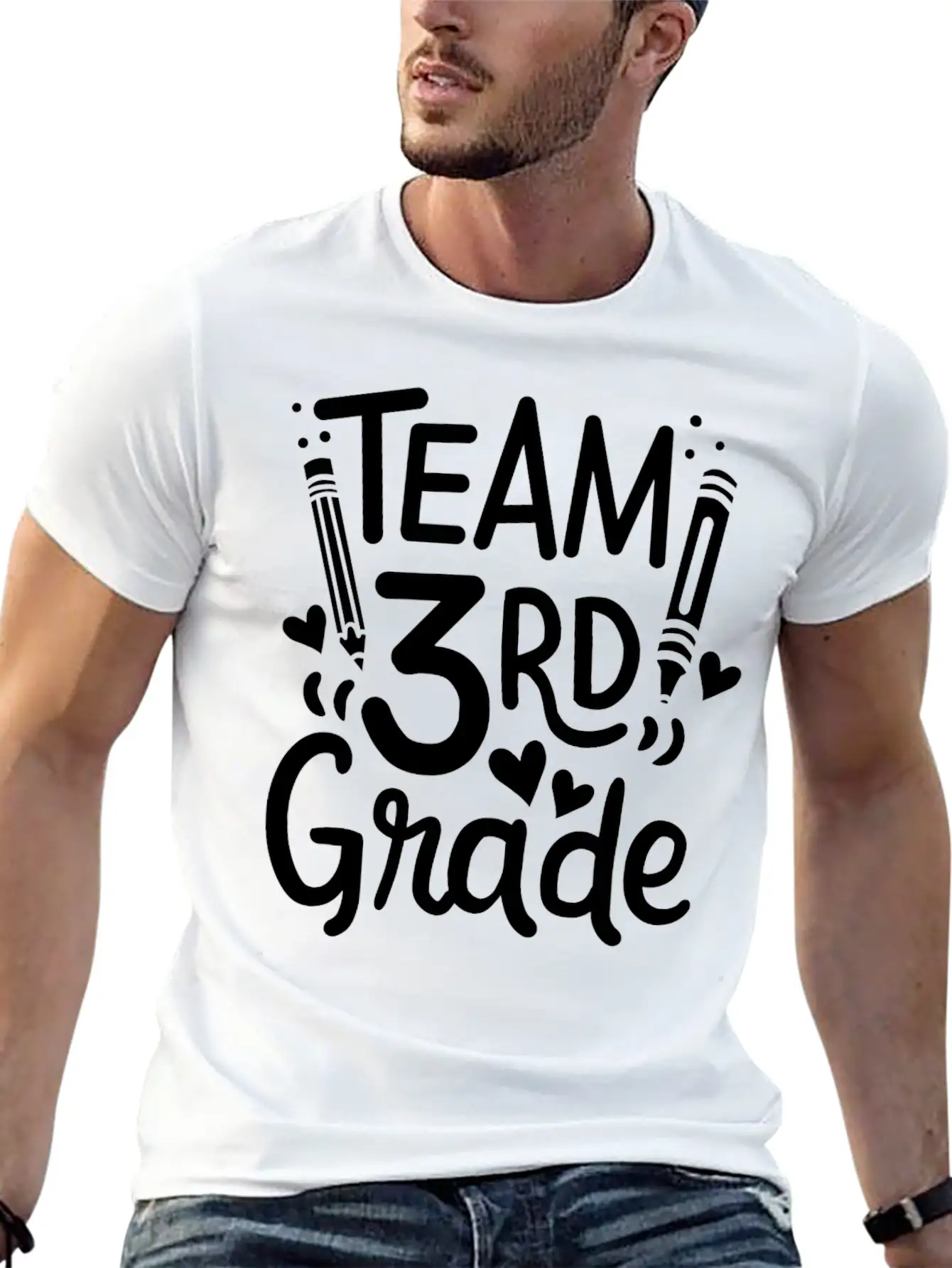 3rd Grade Teacher Basic Graphic T-Shirt – Daily Comfort In Soft Cotton