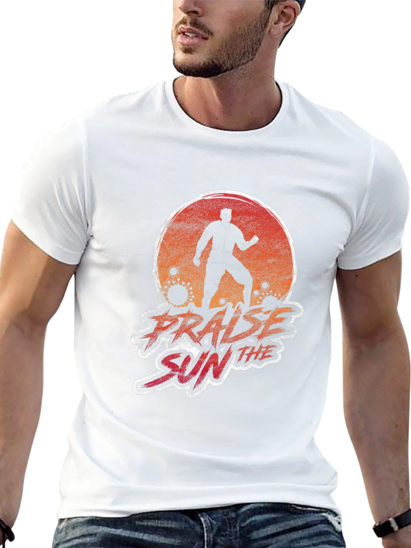 Praise the Sun Graphic Tee - Black