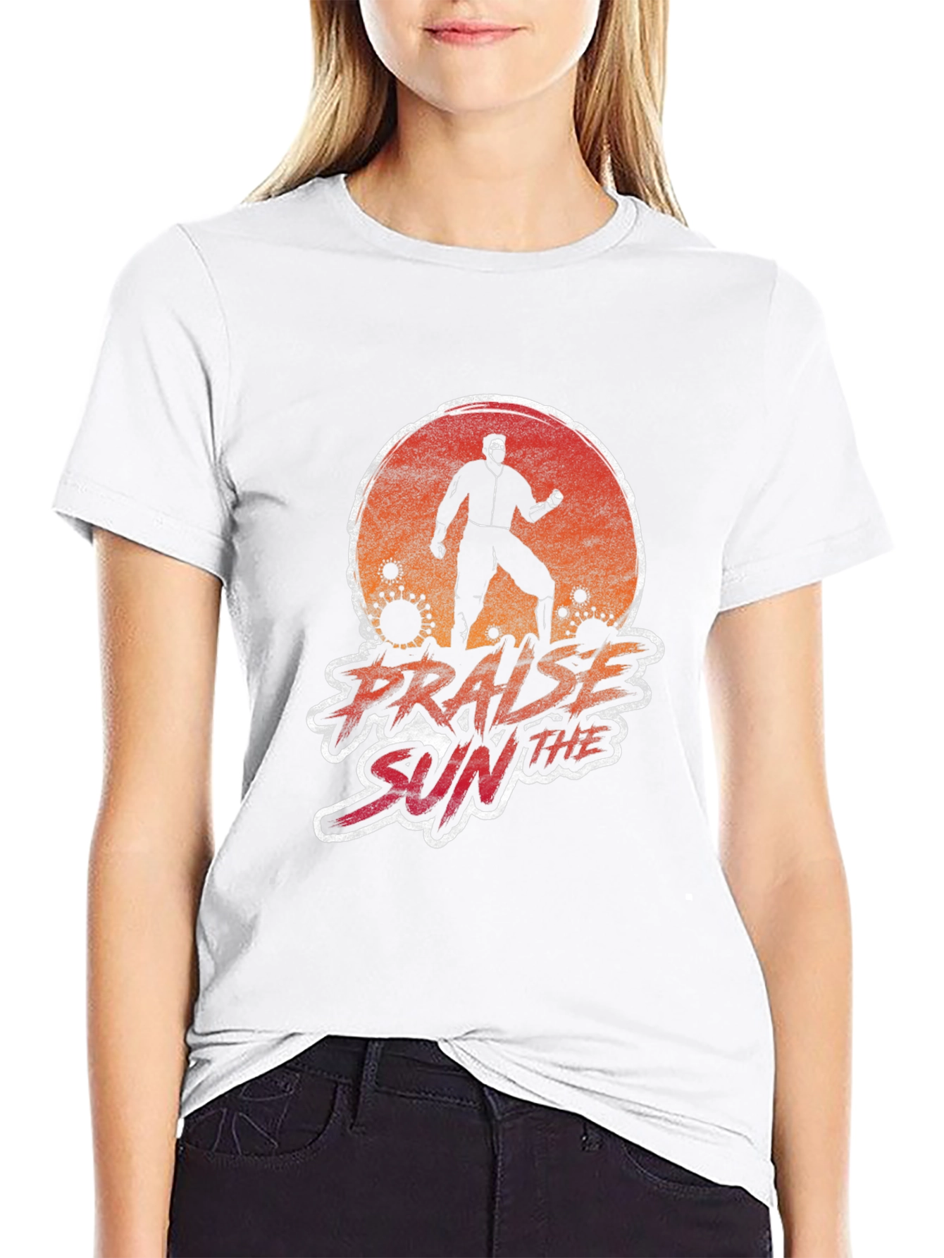 Praise the Sun Graphic Tee - Black