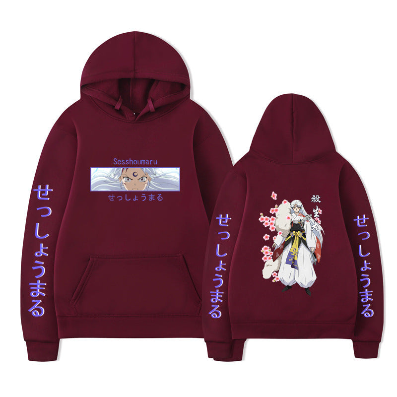 Anime Character Denki Kaminari 2D Print Loose Unisex Hoodie