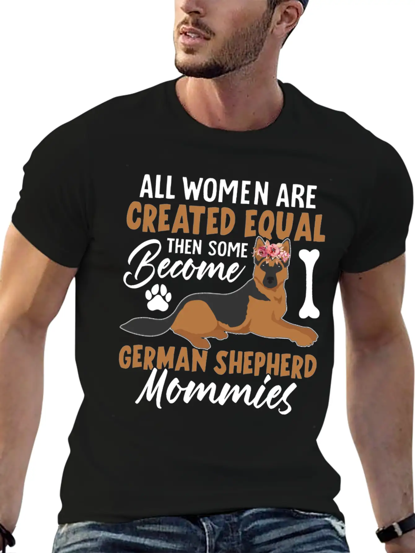 47 All Woman Are Created Equal Modern Fit Casual T-Shirt – Clean And Versatile Design