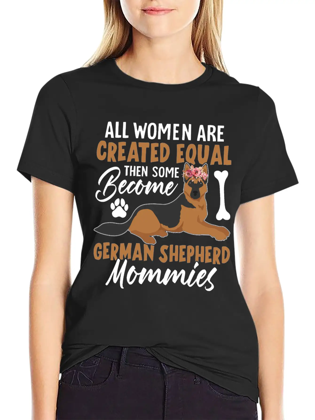 47 All Woman Are Created Equal Modern Fit Casual T-Shirt – Clean And Versatile Design