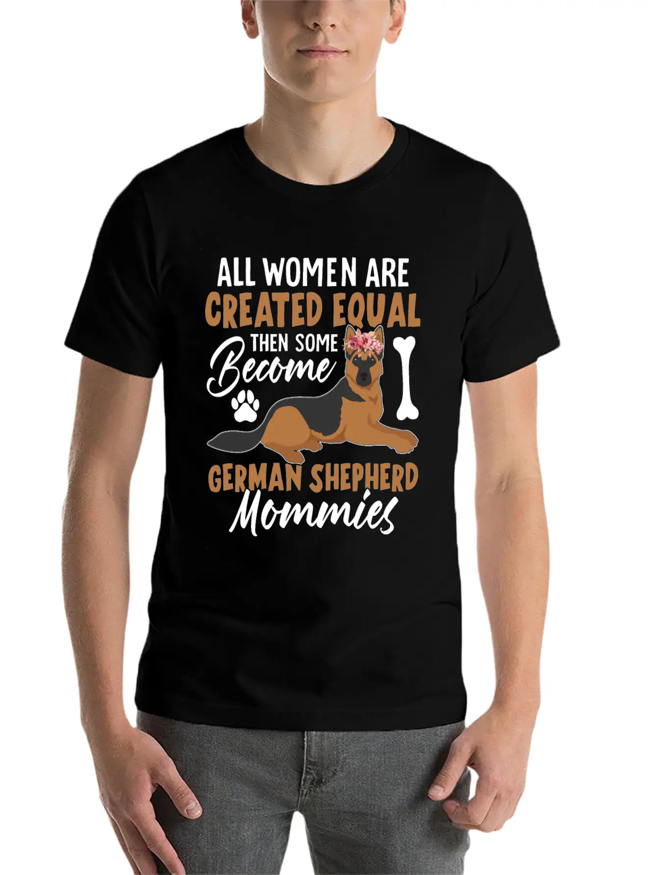 47 All Woman Are Created Equal Modern Fit Casual T-Shirt – Clean And Versatile Design